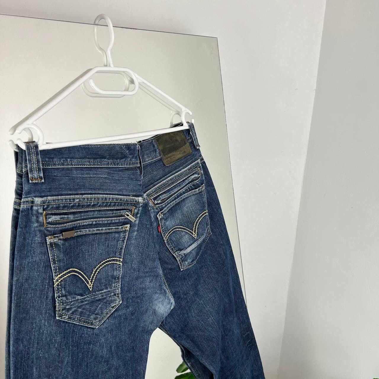 Levi's Vintage Y2k Levi’s Rare Denim Pants Jean Size US 33 - 3 Thumbnail