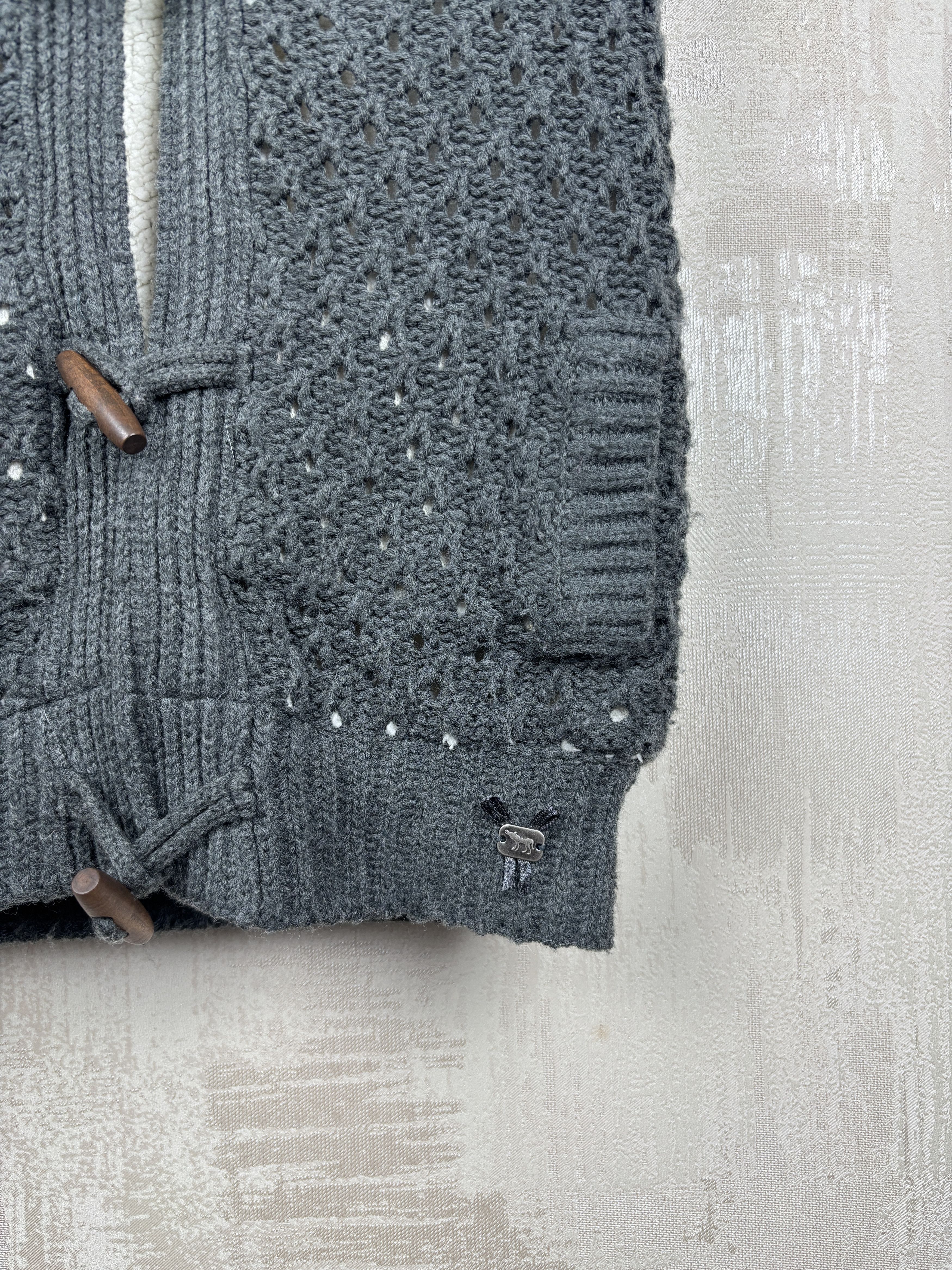 Hysteric Glamour Vintage Faux Fur Knit Cardigan Hoodie If Six Was Nine Style Size XS / US 0-2 / IT 36-38 - 4 Thumbnail