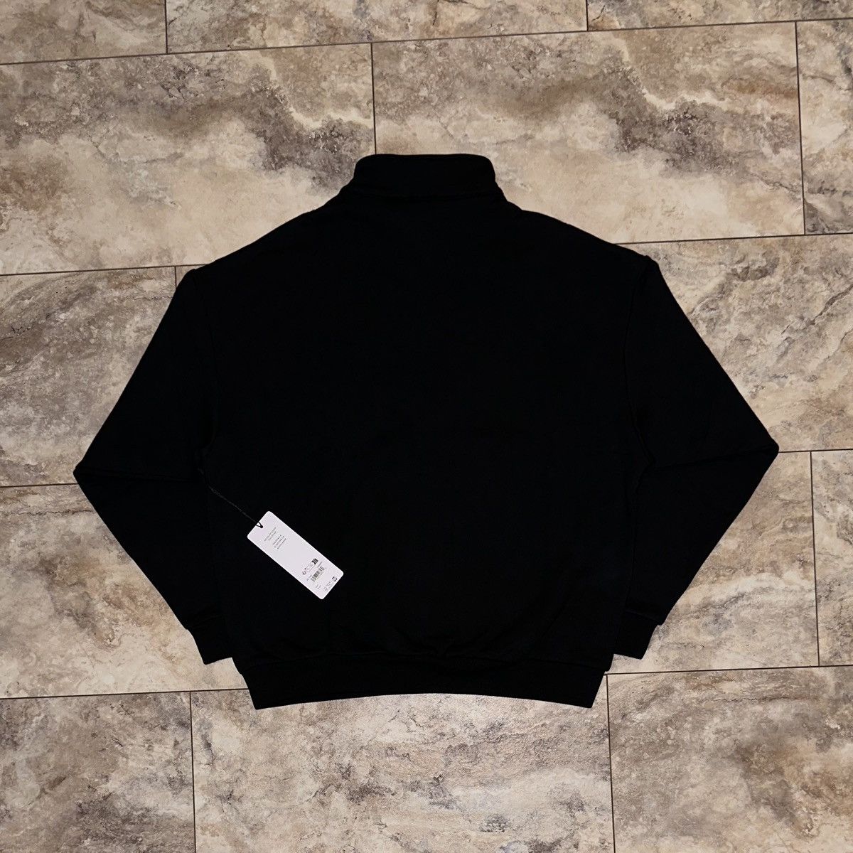 Alo Alo Yoga Accolade 1/4 Zip Pullover Black Sweatshirt Medium Size M / US 6-8 / IT 42-44 - 2 Thumbnail