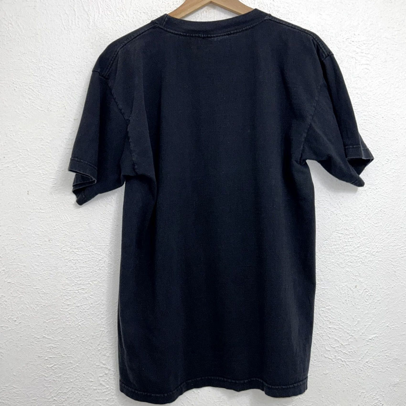 Plan C VINTAGE Mosquitohead T-Shirt Black Size L Crew Neck Short Sleeve Graphic Print Tee 90s Hollywood Vintage Fashion Men Size US L / EU 52-54 / 3 - 2 Thumbnail