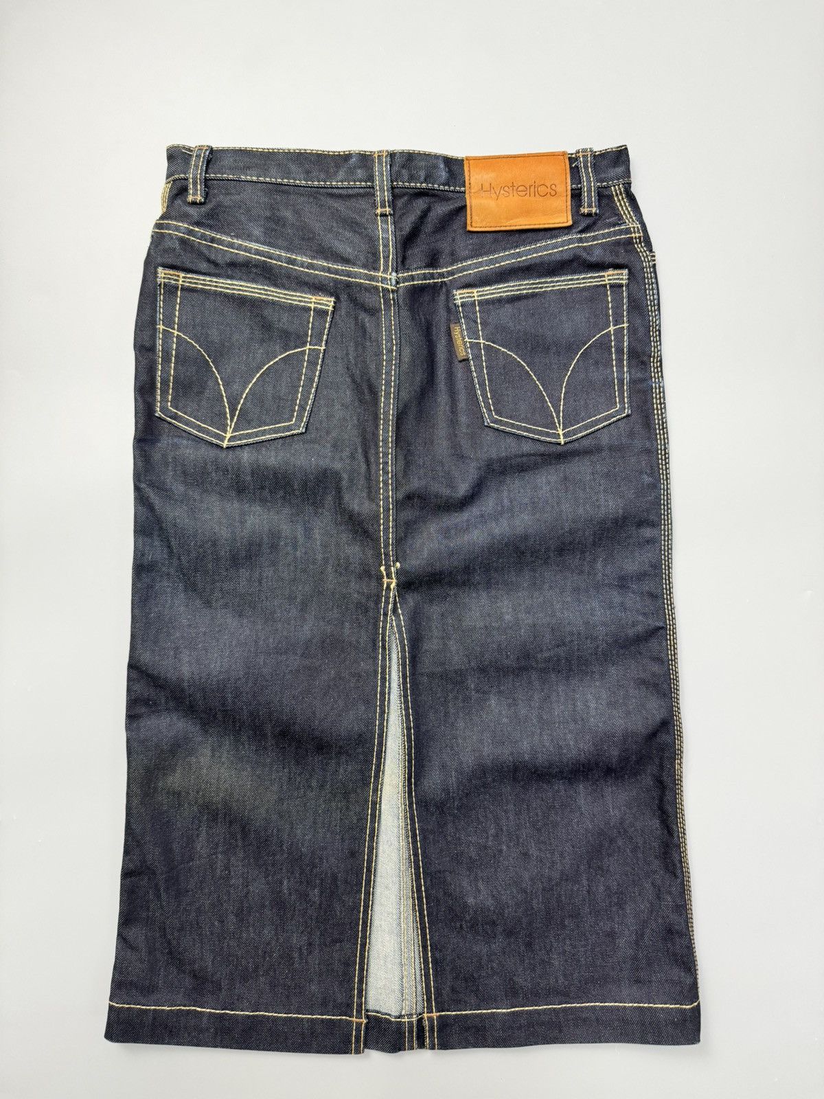 Hysteric Glamour 1 Pair Vintage Hysteric Glamour Indigo Denim/Leather Size S / US 4 / IT 40 - 8 Thumbnail