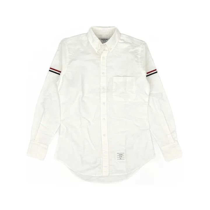 Thom Browne Thom Browne Classic Long Sleeve Oxford Shirt -2507 Size US S / EU 44-46 / 1 - 8 Thumbnail