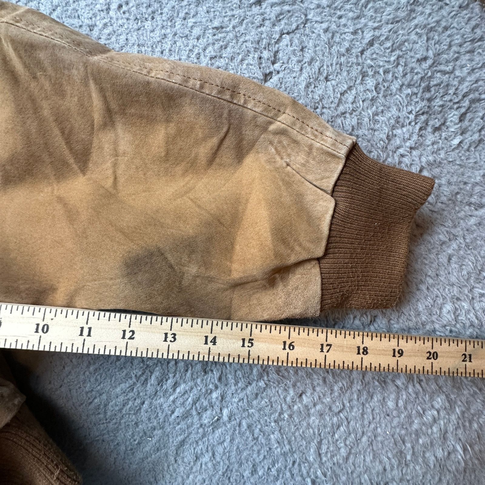 Orvis Orvis Suede Bomber Western Plaid Cotton Lined Jacket Large Size US L / EU 52-54 / 3 - 4 Thumbnail