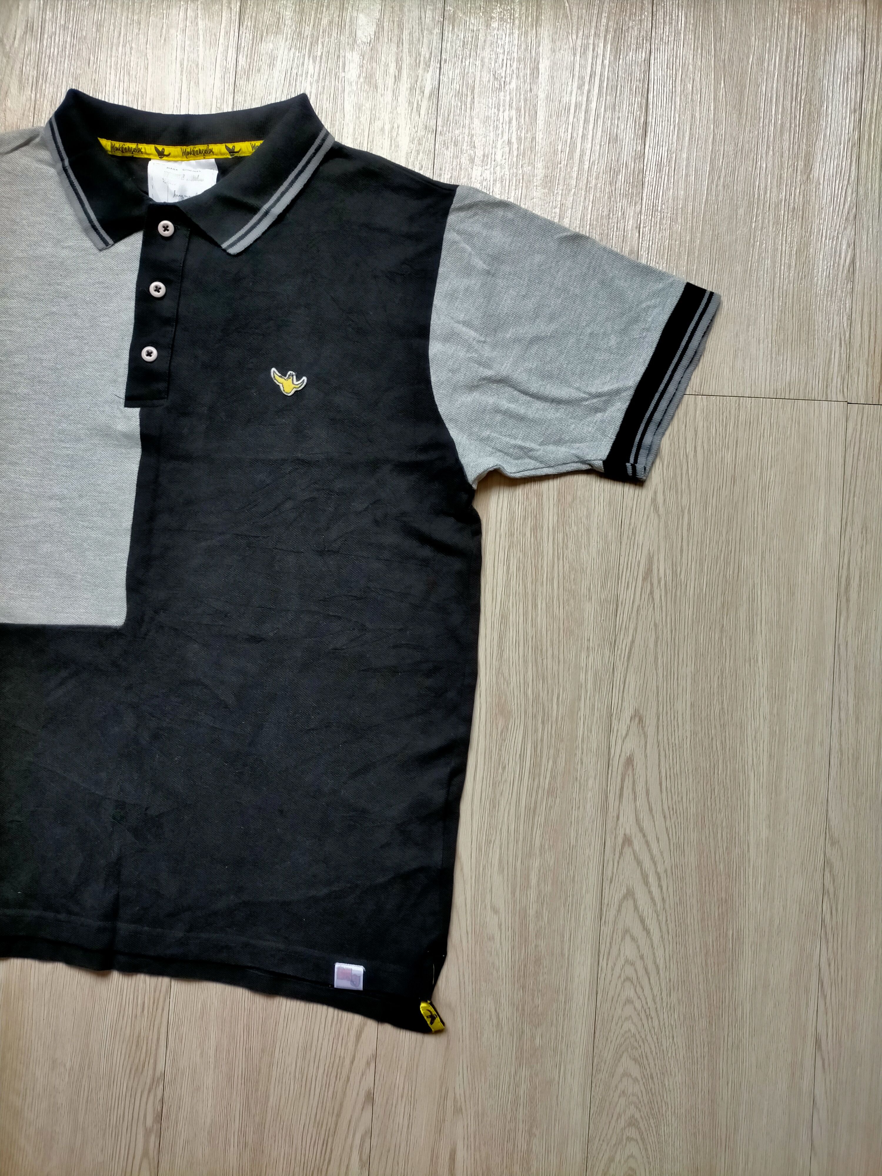 Hysteric Glamour Mark Gonzales Patchwork polo tee Size US L / EU 52-54 / 3 - 8 Thumbnail