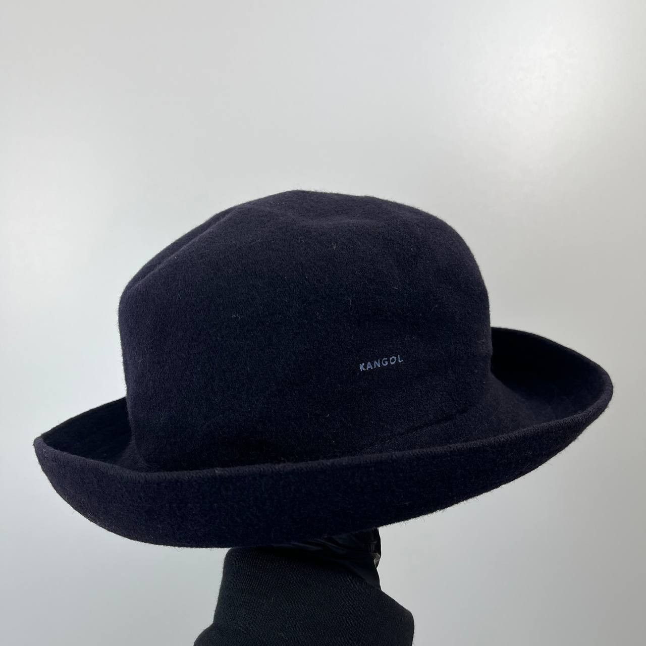 Other Kangol Wool Felt Fedora Pork Pie Hat Navy Size ONE SIZE - 1 Thumbnail