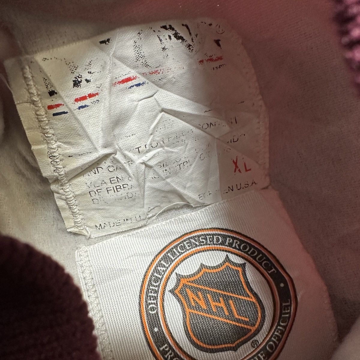 NHL Vintage Mighty Ducks of Anaheim windbreaker Size US XL / EU 56 / 4 - 4 Thumbnail