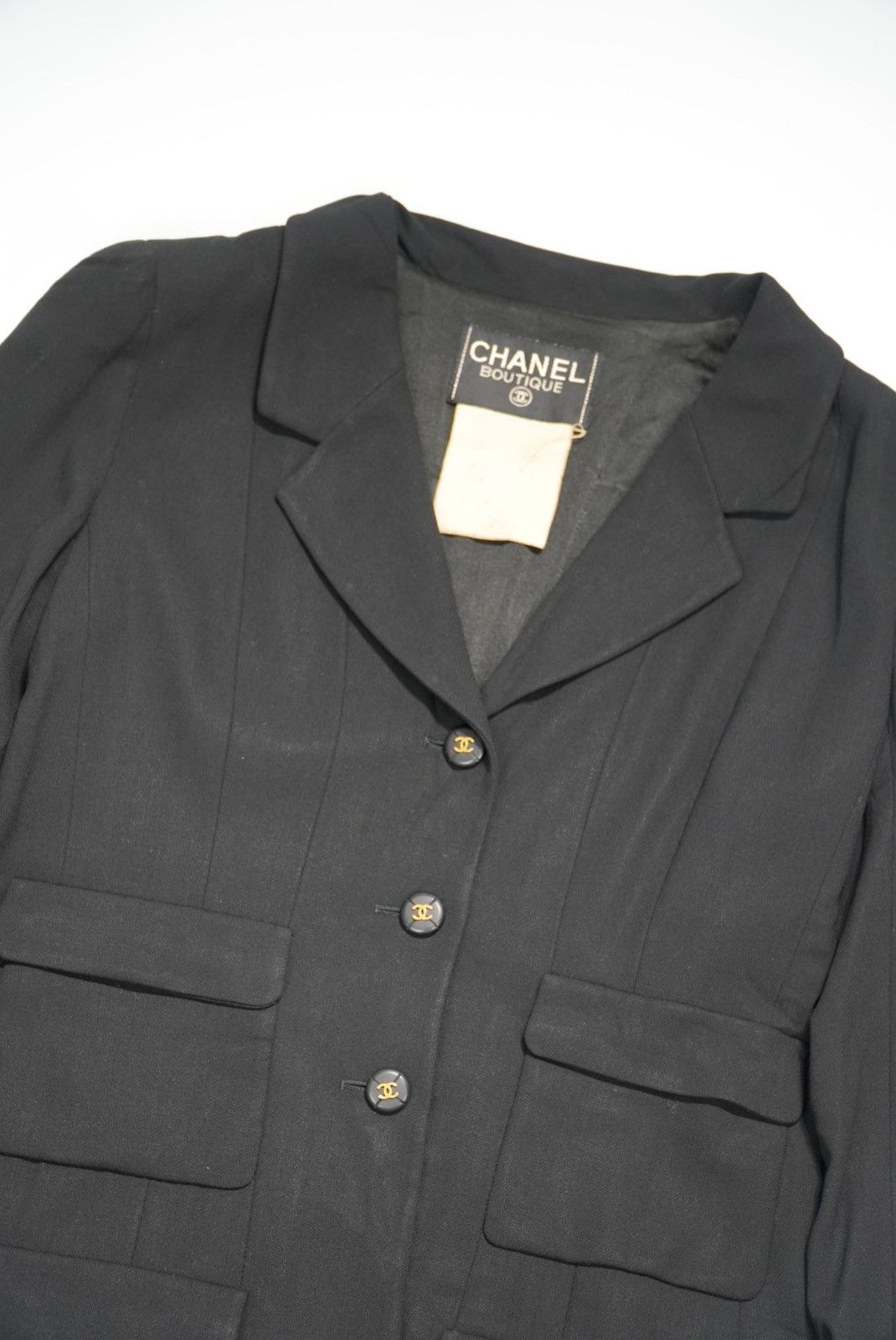 Chanel Chanel 95P CC Mark Logo Blazer Jacket Size S / US 4 / IT 40 - 5 Thumbnail