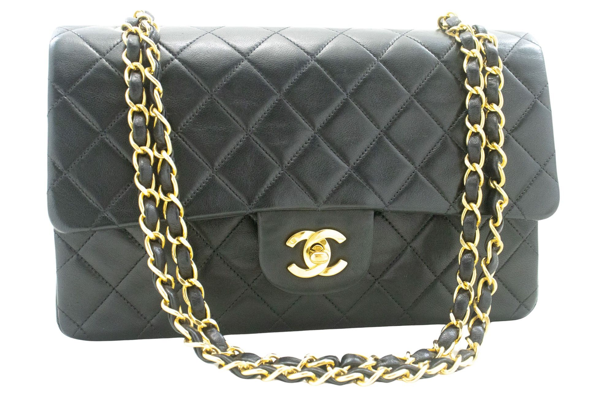 Chanel Black Leather Shoulder Bag (Pre-Owned) Size ONE SIZE - 1 Thumbnail
