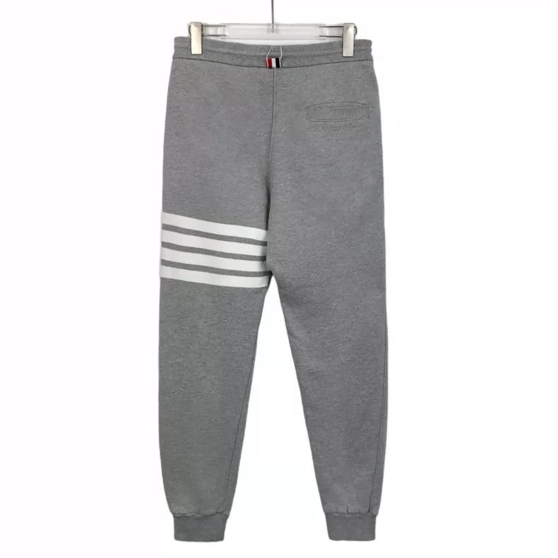 Thom Browne Thom Browne size1 Cotton tucked in casual sportswear trouse Size US 26 / EU 42 - 2 Thumbnail