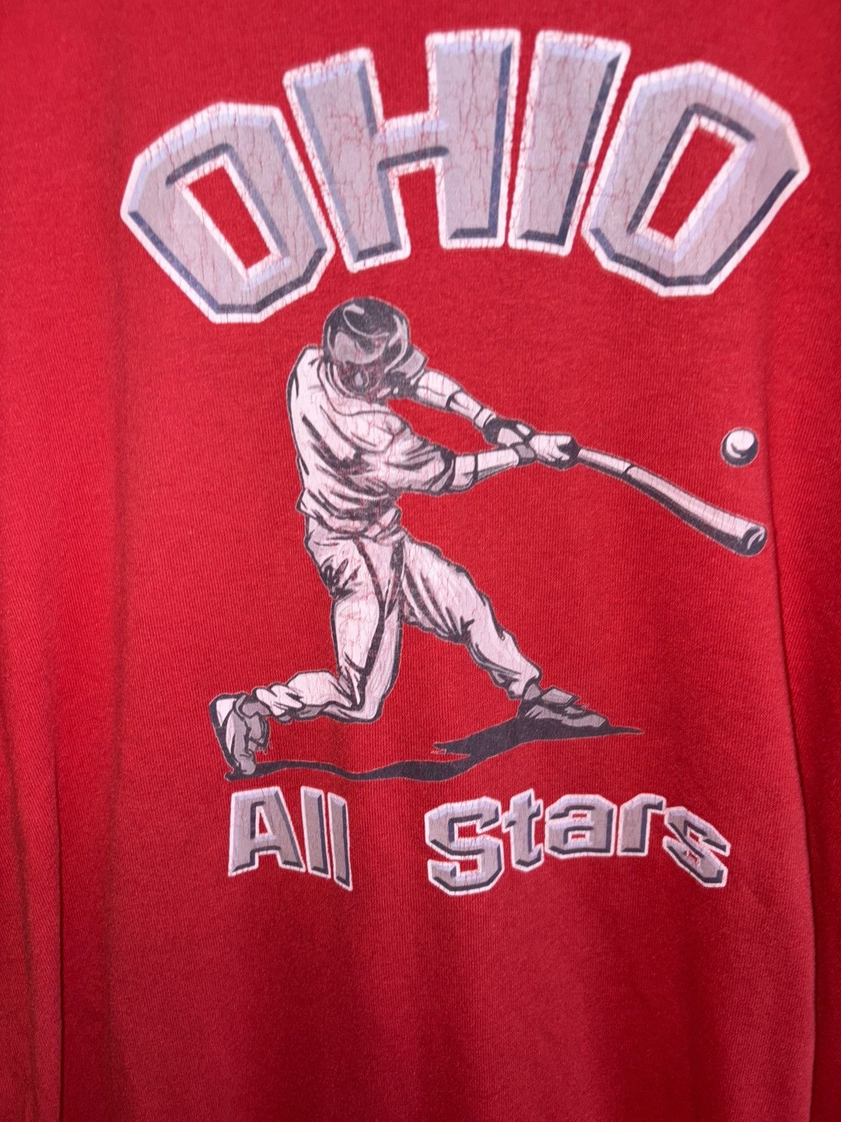 Other Red vintage Ohio All Stars baseball shirt Size US L / EU 52-54 / 3 - 2 Thumbnail