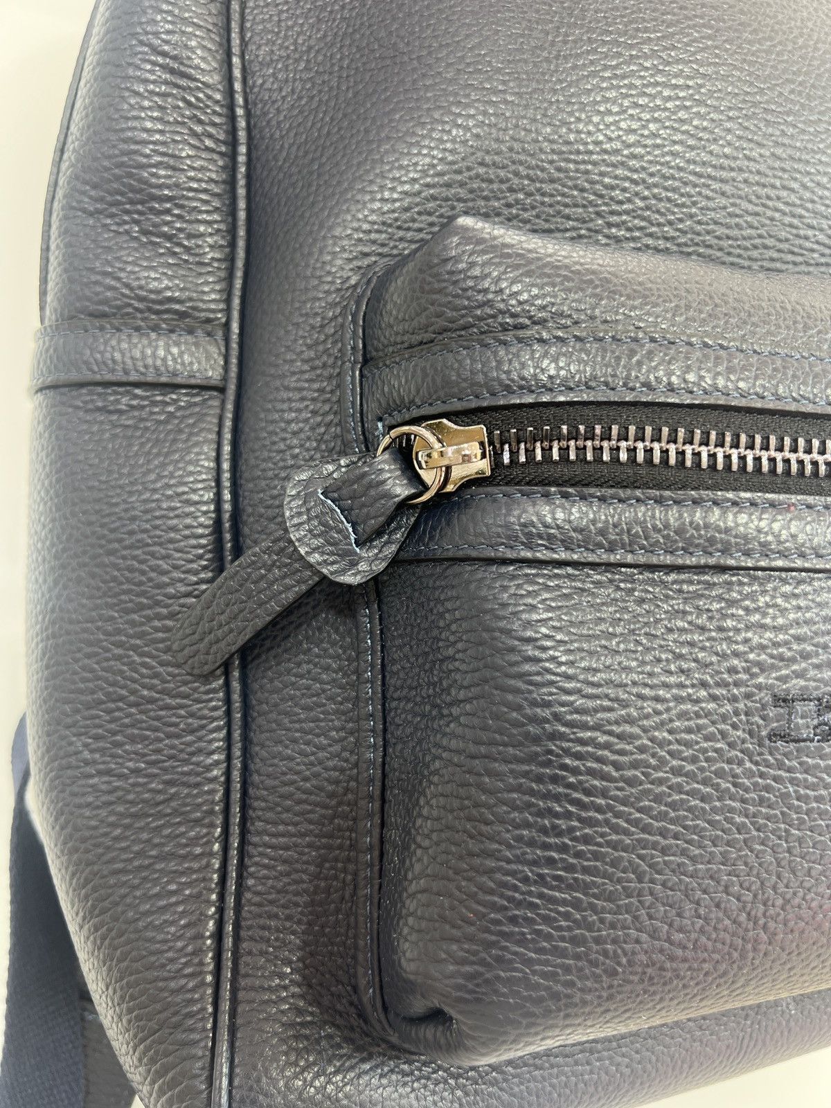 Kiton Kiton Blue Leather Backpack New With Tags Retail €1100 Size ONE SIZE - 5 Thumbnail