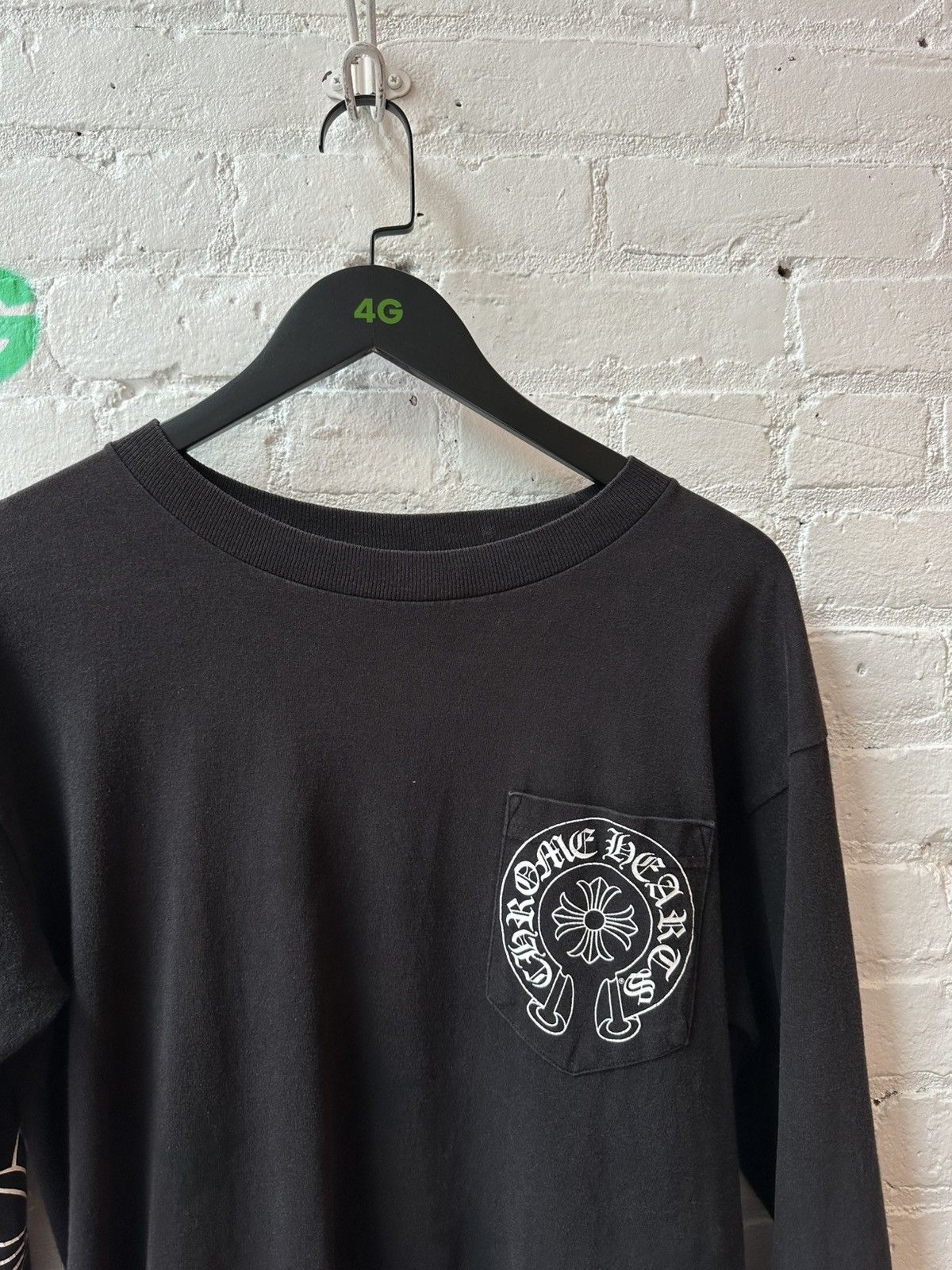 Chrome Hearts Vintage Chrome Hearts Scroll Label T-Shirt | Grailed