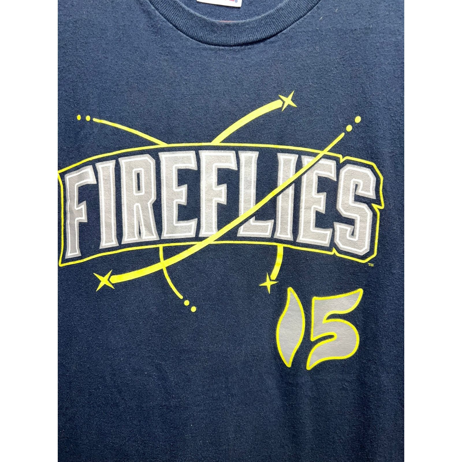 CSA Columbia Fireflies Shirt Tim Tebow Minor League Baseball Tee Size US L / EU 52-54 / 3 - 2 Thumbnail