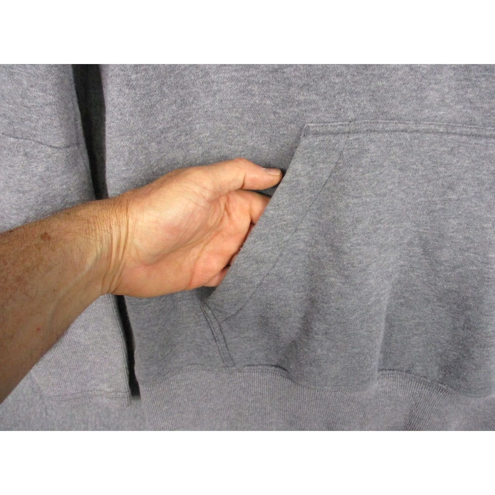 Vintage G-Star RAW Hoodie Mens XL Gray Fleece Kangaroo Pocket Logo Pullover Sweatshirt Size US XL / EU 56 / 4 - 5 Thumbnail