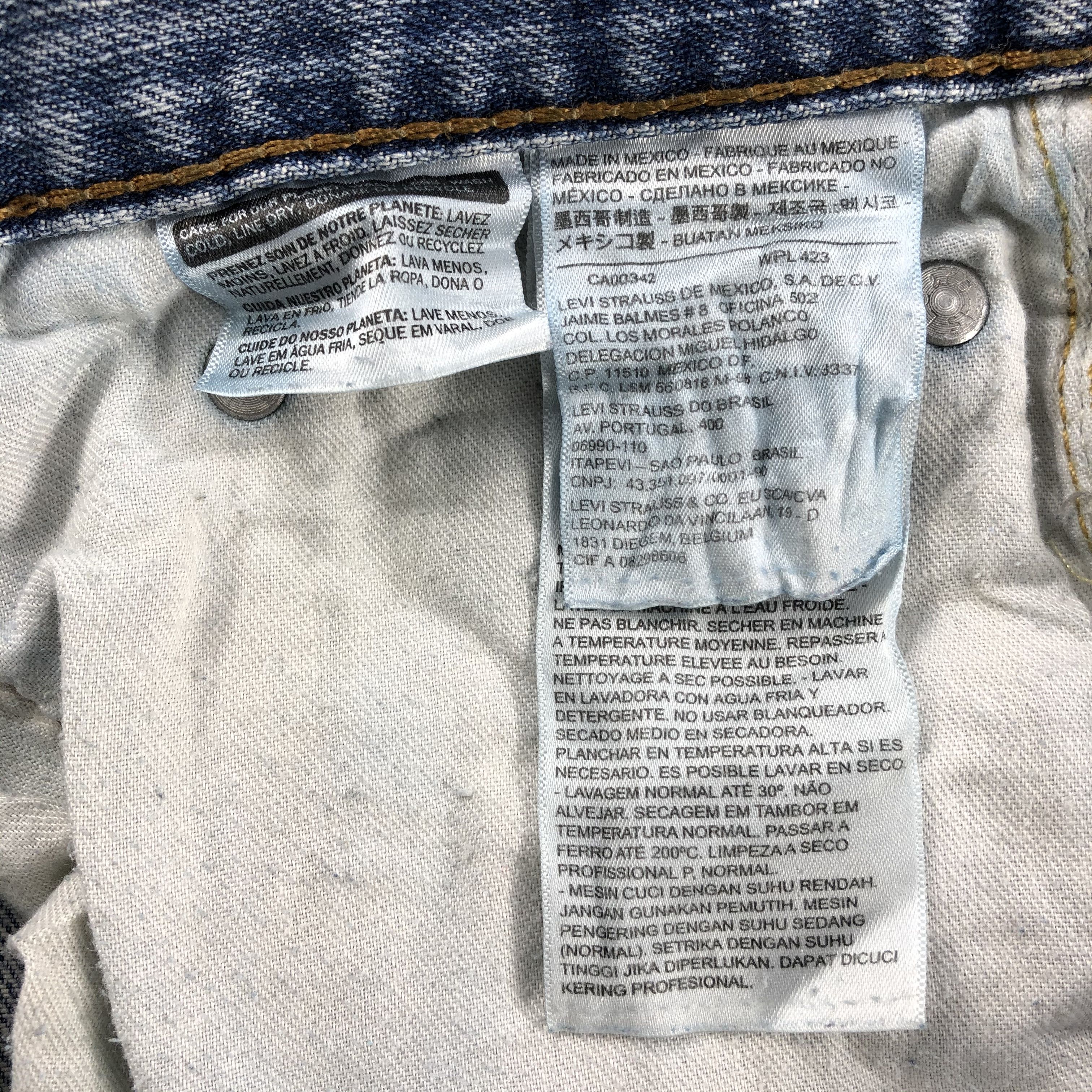 Levi's × Vintage Vintage Light Wash Levis 569 Jeans-JM723 Size US 36 / EU 52 - 10 Thumbnail