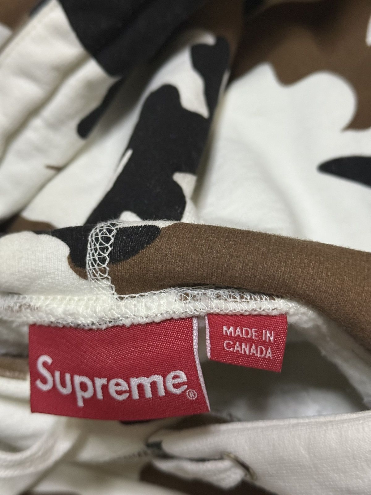 Supreme Supreme fw16 cow camo box logo hood Size US M / EU 48-50 / 2 - 10 Thumbnail