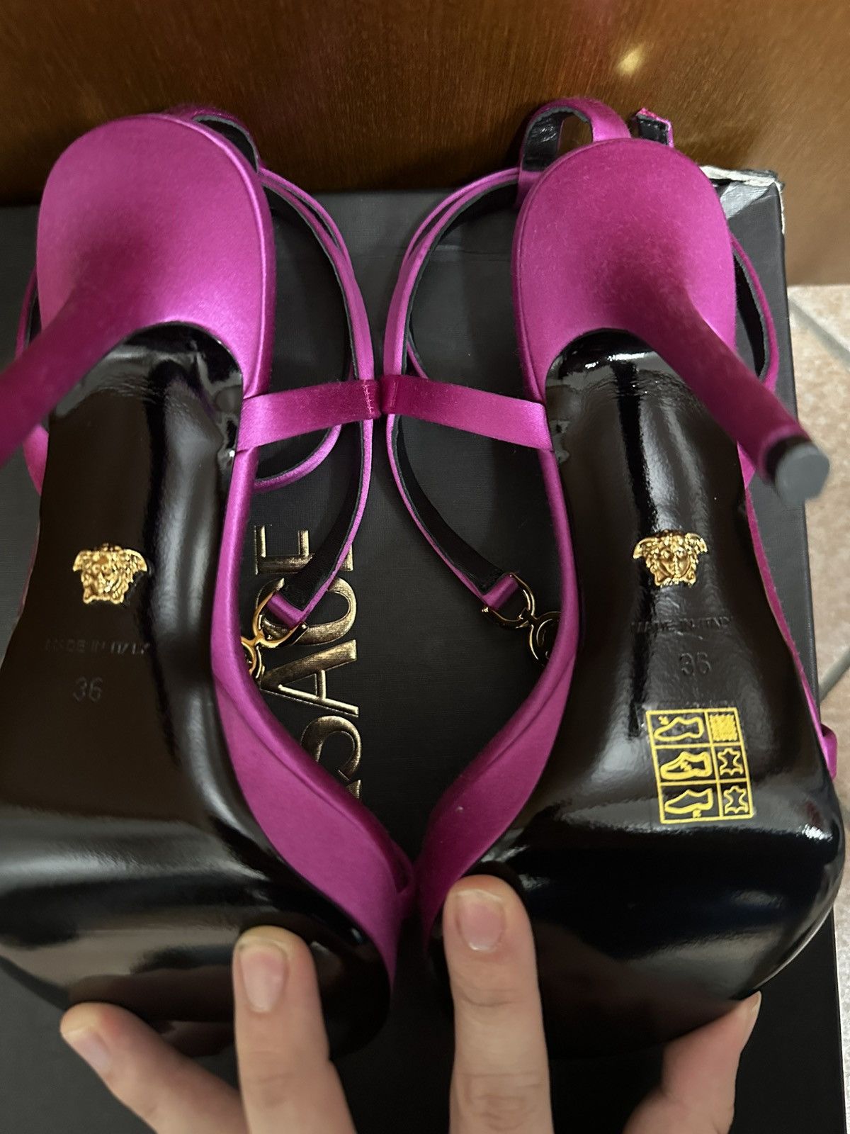 Versace Versace Crystal Medusa 95 Sandals Size US 6 / IT 36 - 9 Thumbnail