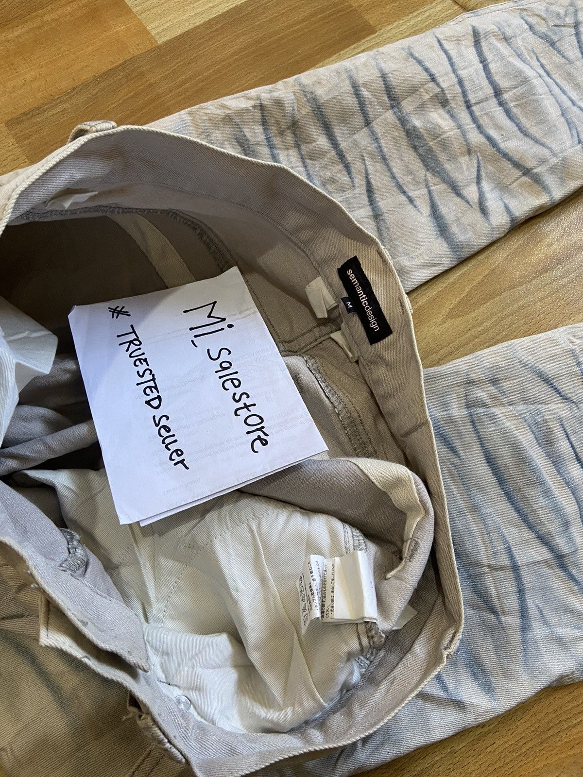 Rick Owens Drkshdw semantic design denim pants y2k jpg undercover style Size US 30 / EU 46 - 1 Thumbnail