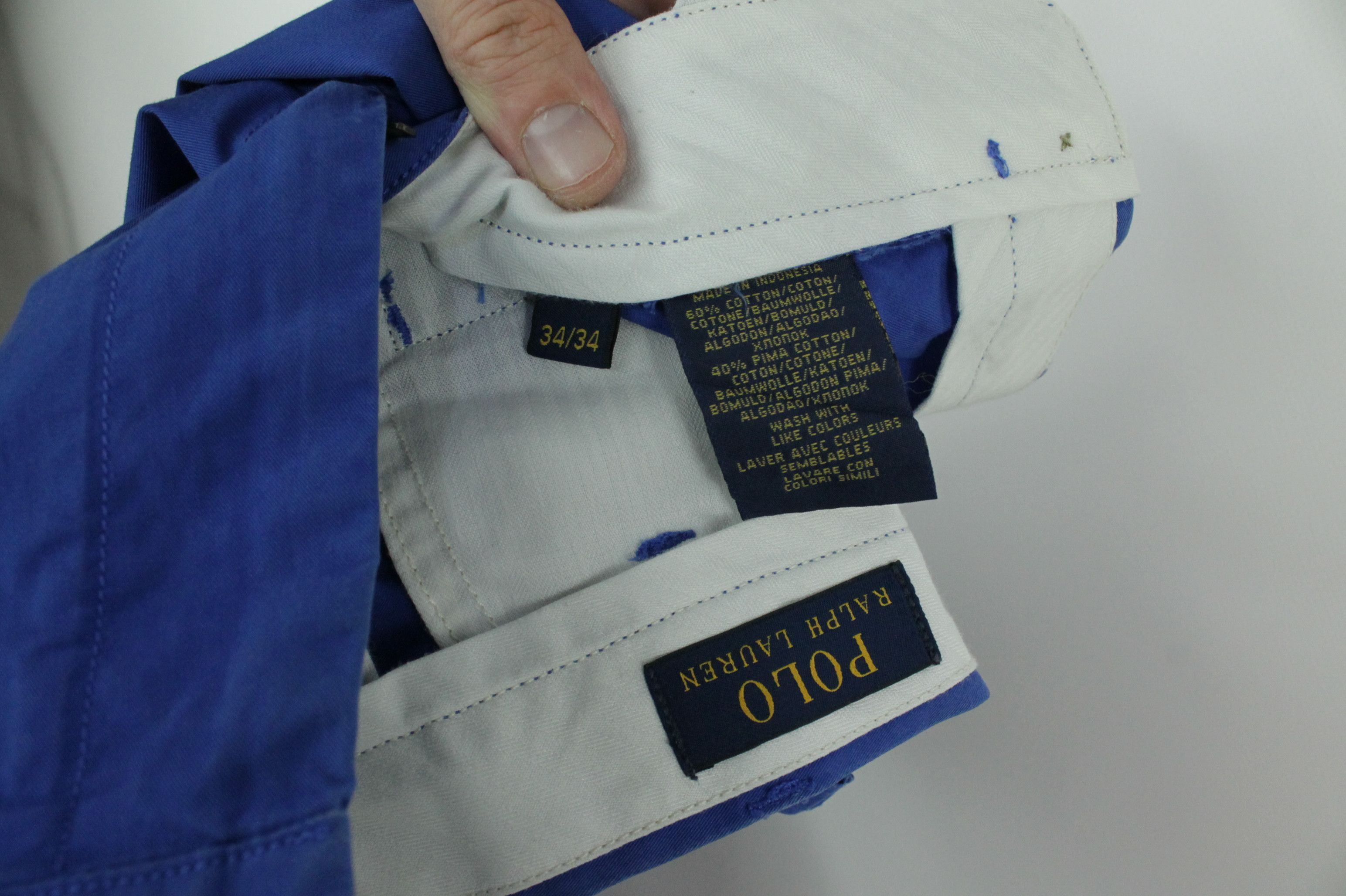 Polo Ralph Lauren Polo Ralph Lauren Straight Fit Classic Chino Pants Size US 34 / EU 50 - 9 Thumbnail