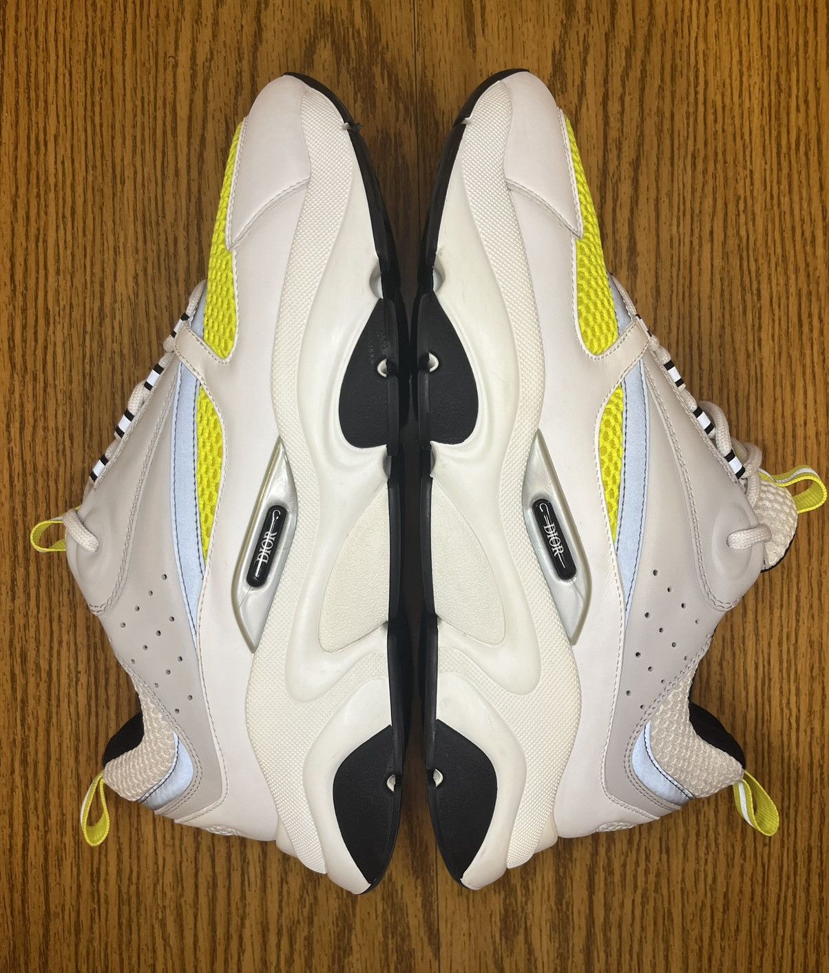Dior Dior B22 Sneaker (Yellow/White) Size US 12 / EU 45 - 3 Thumbnail