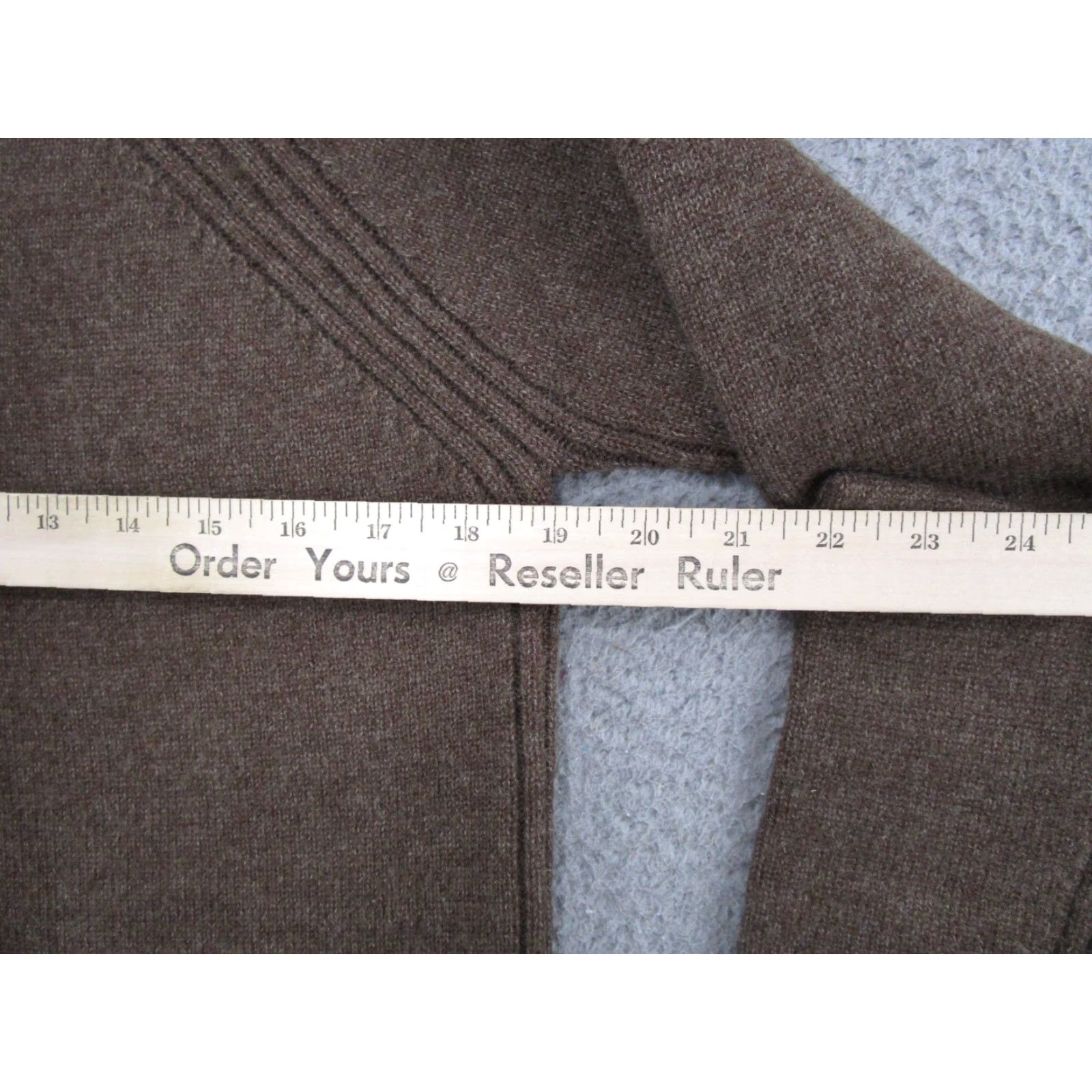 Vintage COIN 1804 Pullover Sweater Shirt Womens Size S Brown Knit Long Sleeve Winter Fall Viscose Blend Soft Warm Crewneck Pullover Size S / US 4 / IT 40 - 5 Thumbnail