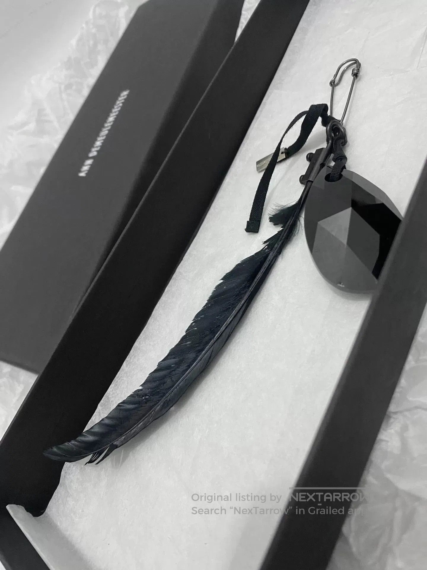 Ann Demeulemeester Ann Demeulemeester Feather Brooch. Size ONE SIZE - 2 Thumbnail