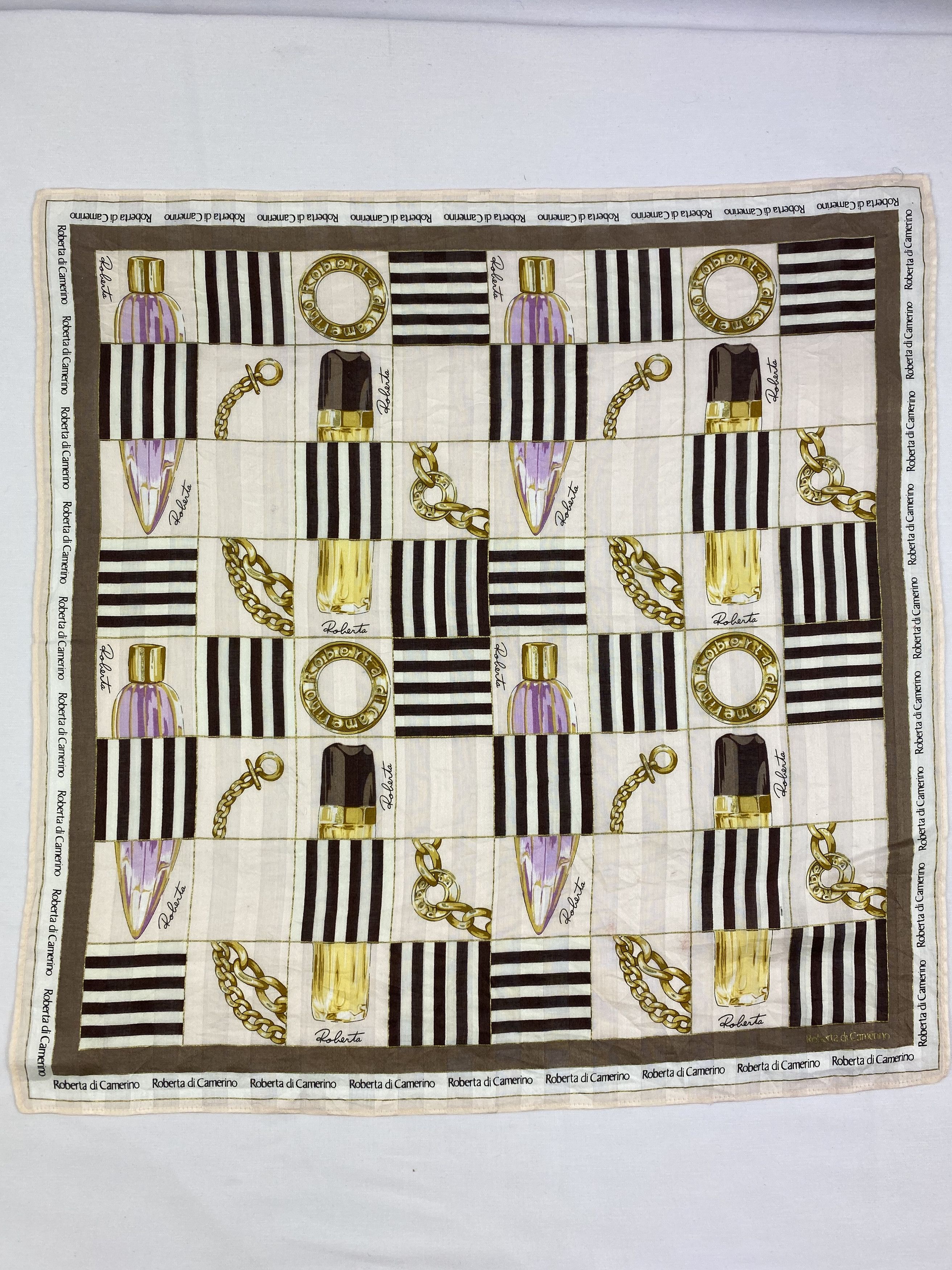 Roberta di Camerino × Vintage Roberta Di Camerino Handkerchief / Bandana / Neckerchief Size ONE SIZE - 3 Thumbnail
