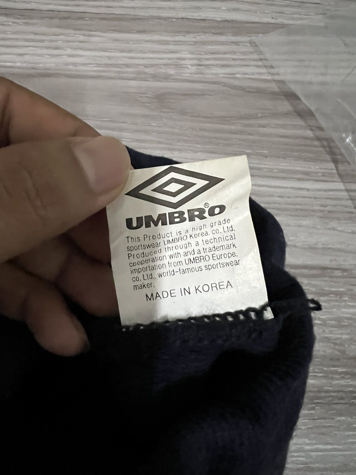 Umbro Vintage Umbro Big Logo Beanie Hat Size ONE SIZE - 6 Thumbnail