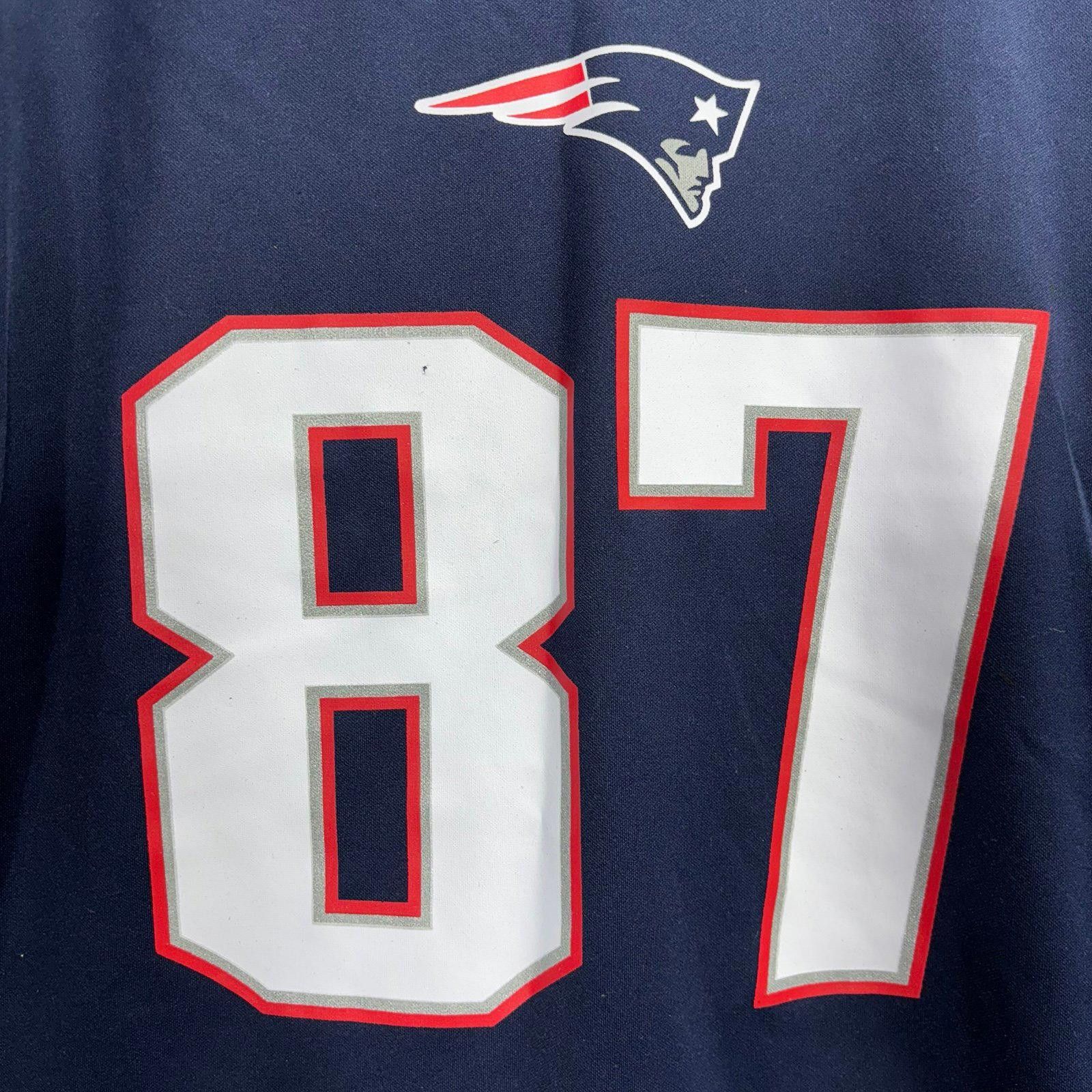 NFL NFL Boys Medium 10/12 Gronkowski Patriots Jersey Size US L / EU 52-54 / 3 - 2 Thumbnail