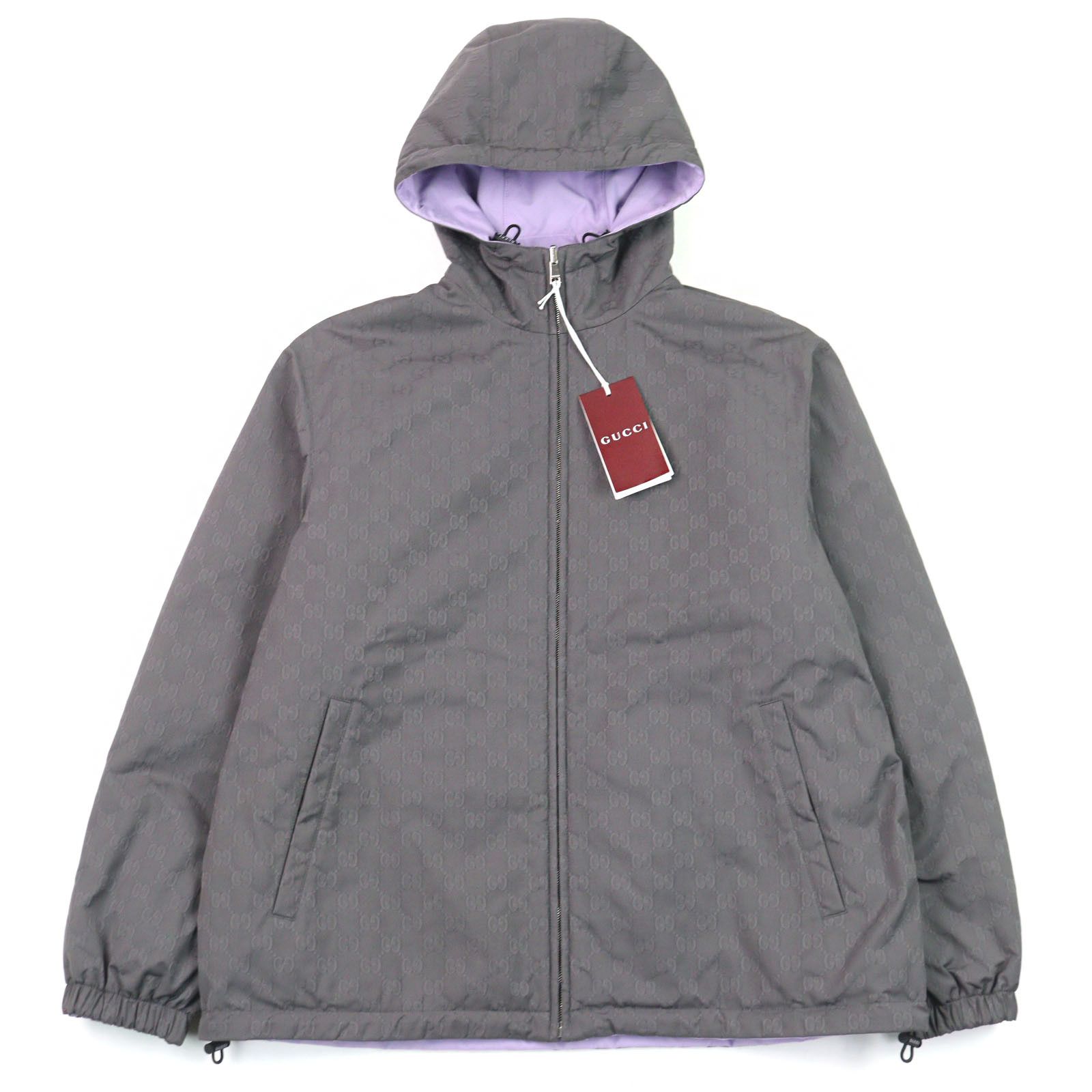 Gucci Gucci Gucci Reversible Hooded Padded Composite Fiber Jacket Others Outerwear 795697 DUTY FREE for USA Size ONE SIZE - 1 Thumbnail