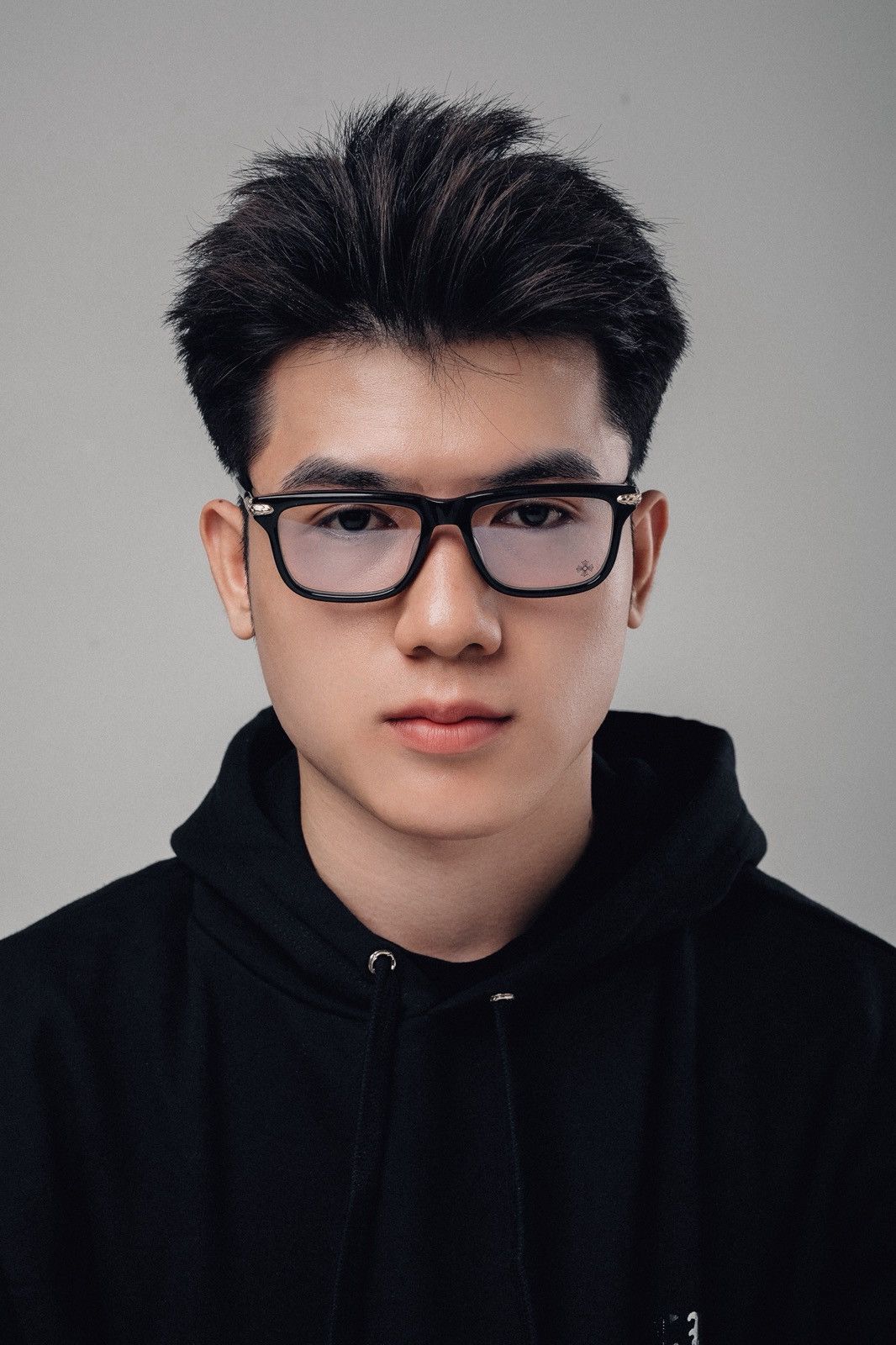 Chrome Hearts CHROME HEARTS LITTLE DINGER BLACK/ 18KGP GLASSES Size ONE SIZE - 9 Thumbnail