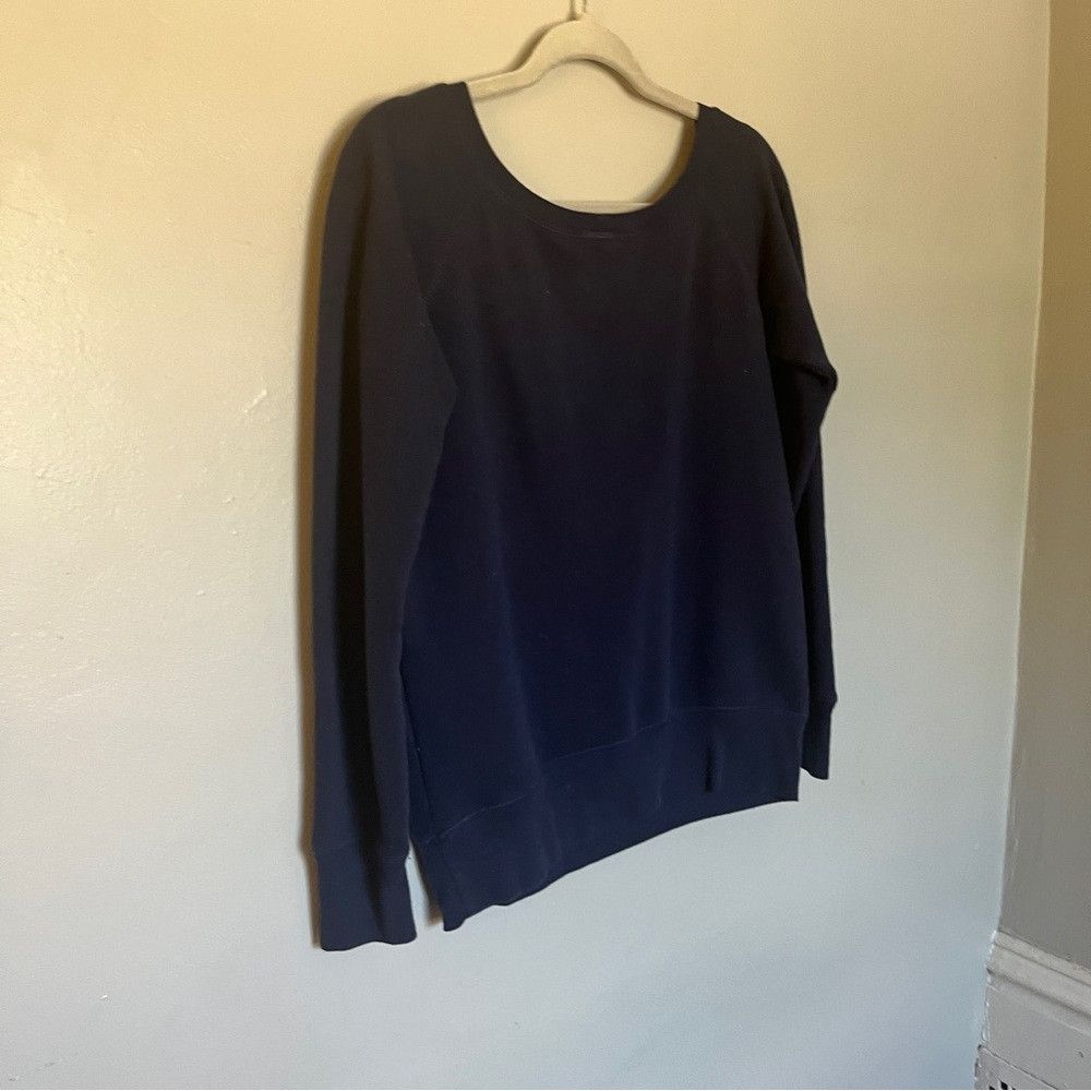 The Unbranded Brand Sarah Marie Running Brunch Sweatshirt Navy Blue Gold Small Size S / US 4 / IT 40 - 5 Thumbnail