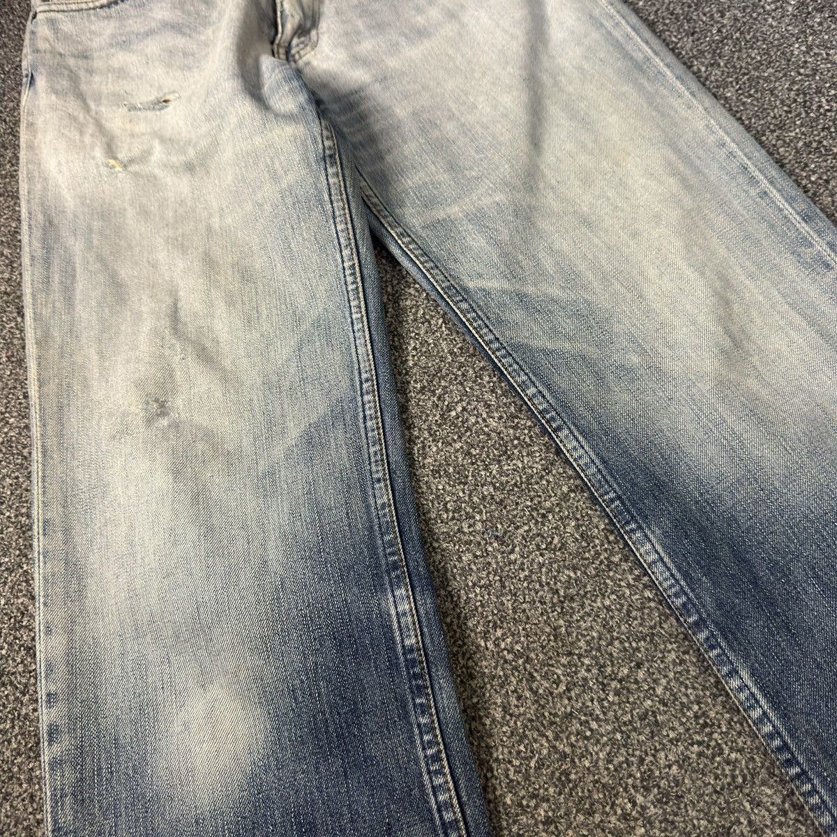 14th Addiction Vintage 90s Levis 502 Faded 2 Tone Distressed Denim W30 Size US 30 / EU 46 - 4 Thumbnail