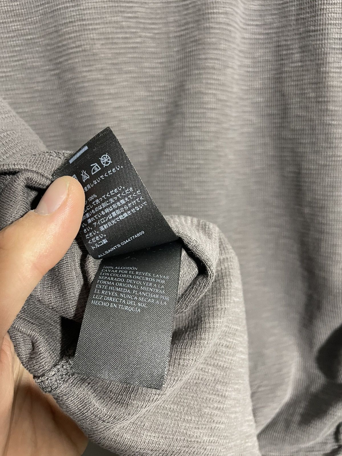 Allsaints × Japanese Brand × Vintage Allsaints men’s long sleeves size M Size US M / EU 48-50 / 2 - 7 Thumbnail