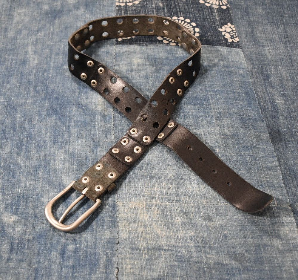 Maison Margiela Maison Martin Margiela rivet Belt cowhide Size 34 - 2 Thumbnail