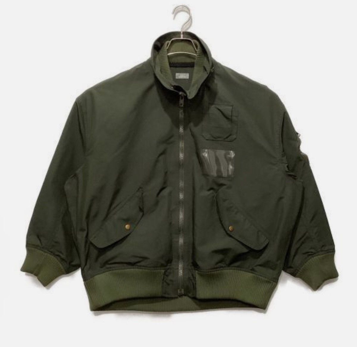 Dover Street Market × Kolor kolor/BEACON Military Green Layered Detail Jacket Size US XL / EU 56 / 4 - 2 Thumbnail