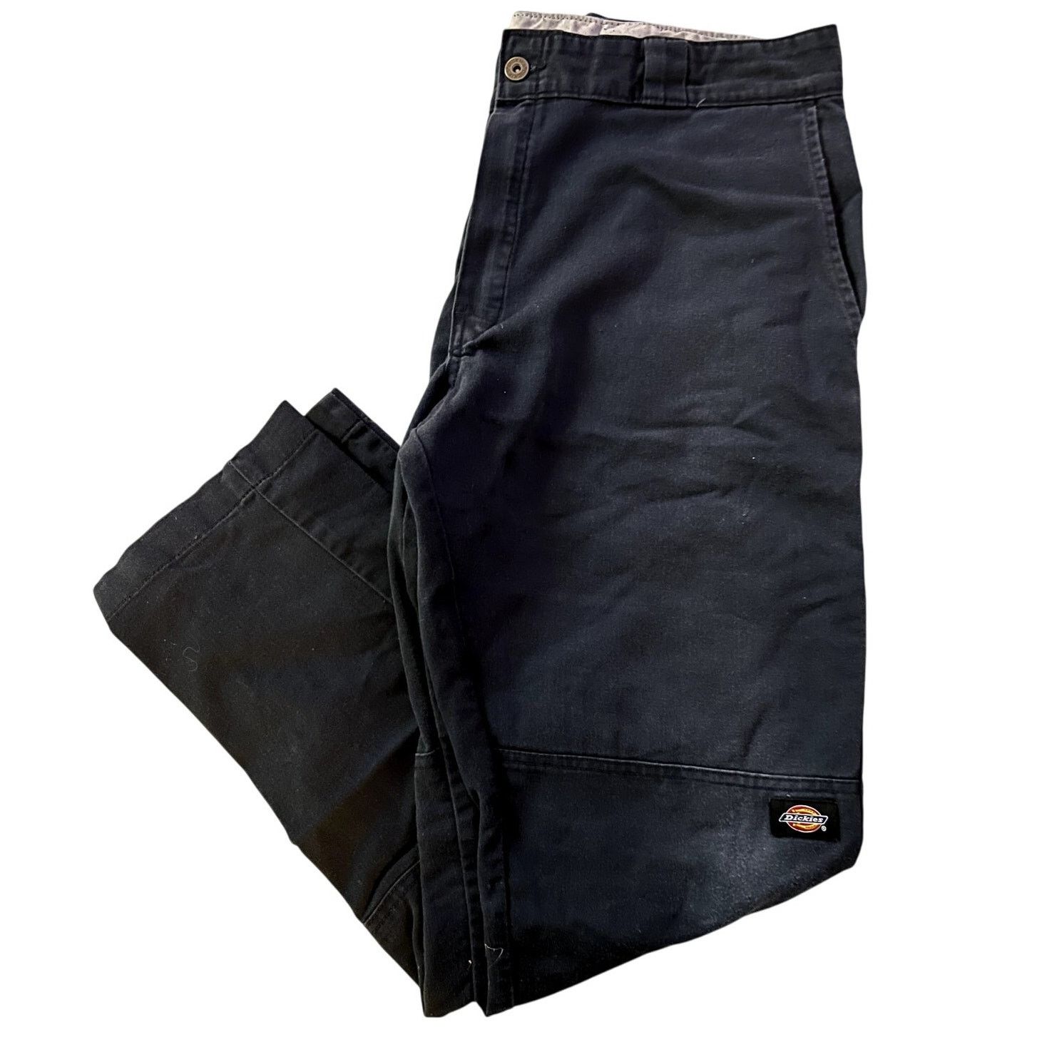 Dickies Dickies Skinny Straight Pants - 38x32 -Vintage Workwear-Blue Size US 38 / EU 54 - 1 Thumbnail