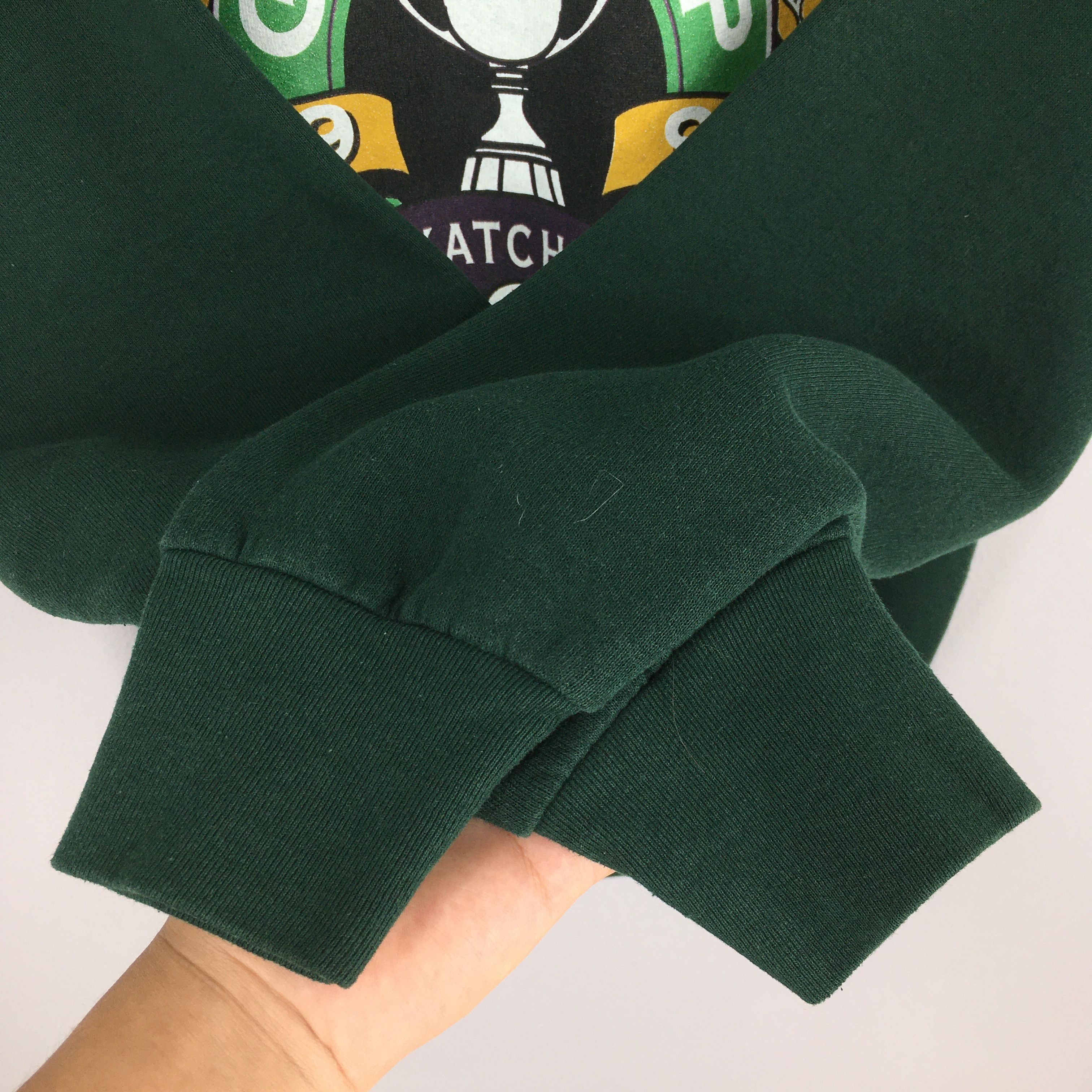 Fred Perry × NFL × Vintage Vintage 1995 Canada Football League Green Sweatshirt Medium Size US M / EU 48-50 / 2 - 4 Thumbnail
