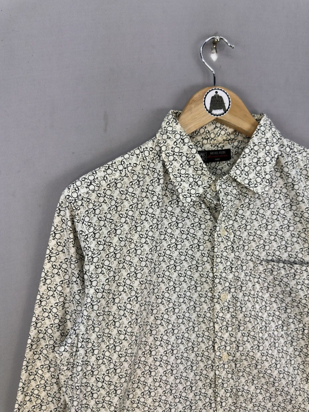 Michel Klein Michel Klein Homme Fullprint Flannel Shirt Button Up Size US M / EU 48-50 / 2 - 2 Thumbnail