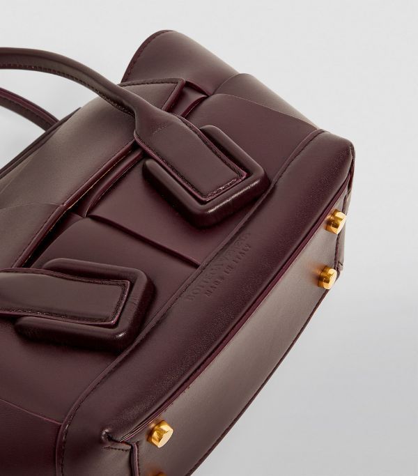 Bottega Veneta o1loc1c0824 Size: OS / Small Arco Bag in Bordeaux Size ONE SIZE - 2 Thumbnail