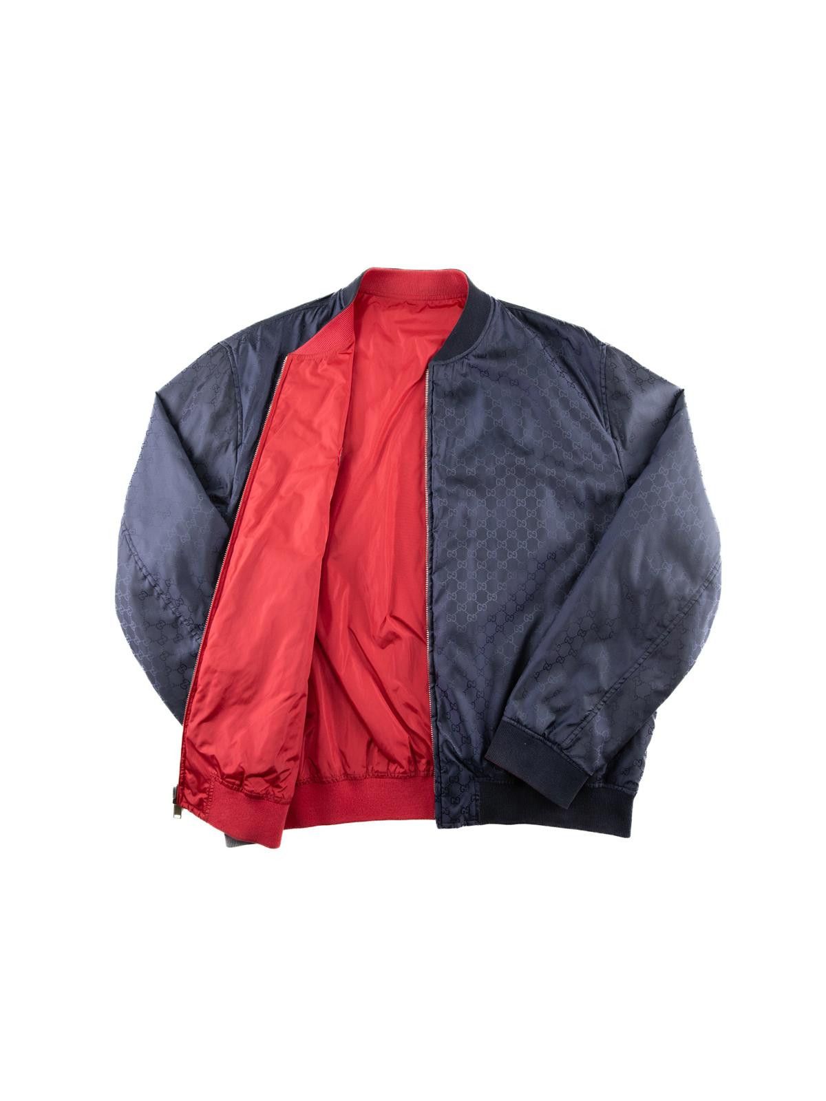 Gucci Gucci Monogram Reversible Bomber Size US L / EU 52-54 / 3 - 3 Thumbnail