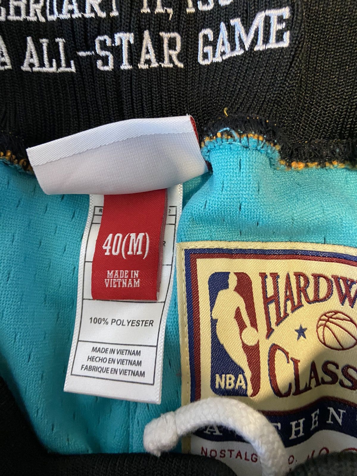 Mitchell & Ness Authentic Mitchell&ness l nba all star basketball shorts Size US 40 / EU 56 - 4 Thumbnail