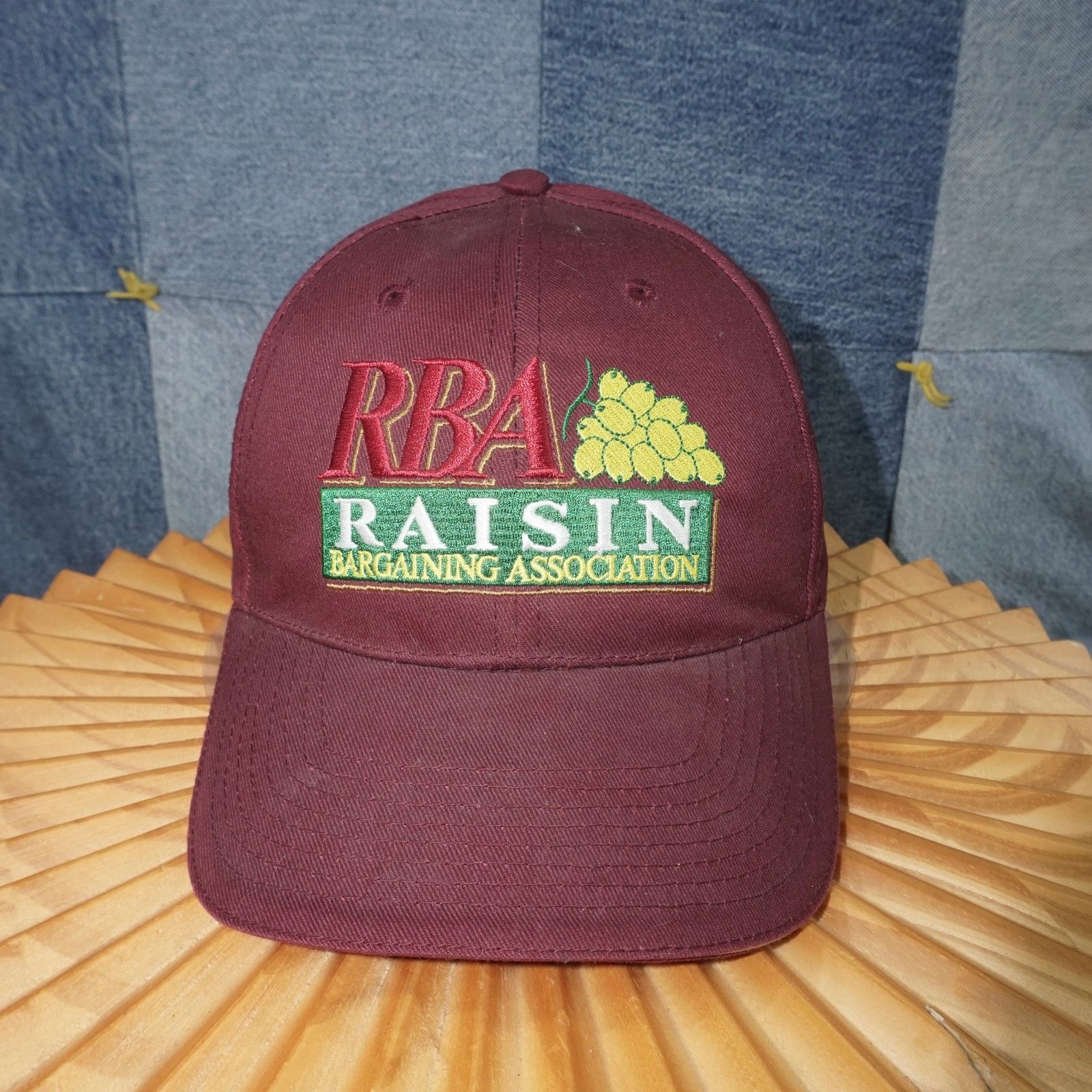 Vintage OSFA - RBA raisin bargaining association embroidered hat Size ONE SIZE - 1 Thumbnail