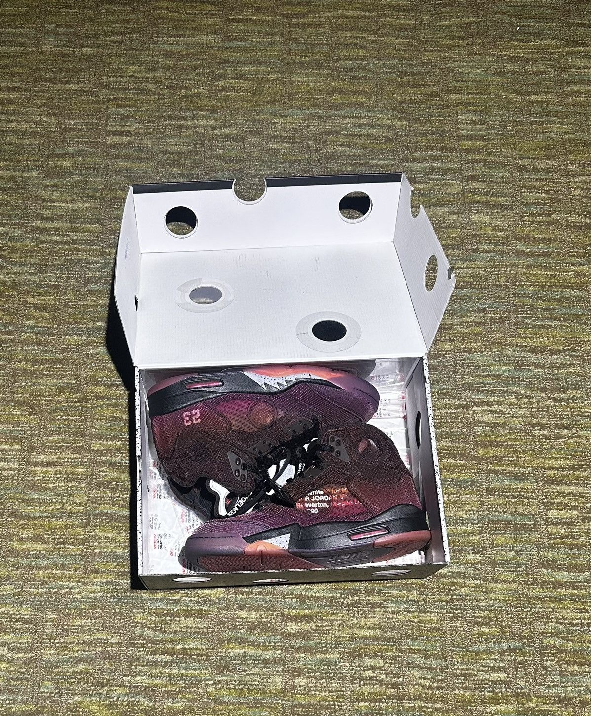 Nike × Off-White Air Jordan 5 Retro SP Size US 10 / EU 43 - 1 Thumbnail