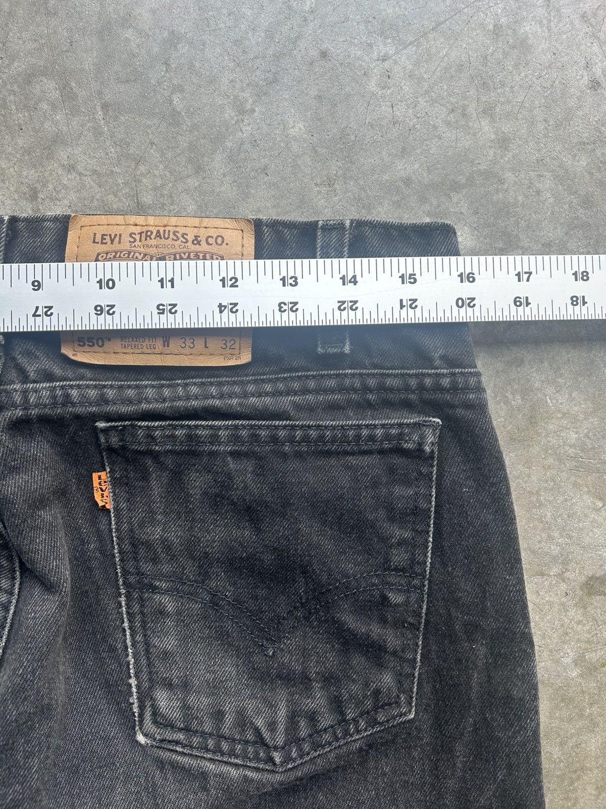 Levi's Vintage 1990’s 550 Orange Tab Levi’s Size US 33 - 4 Thumbnail
