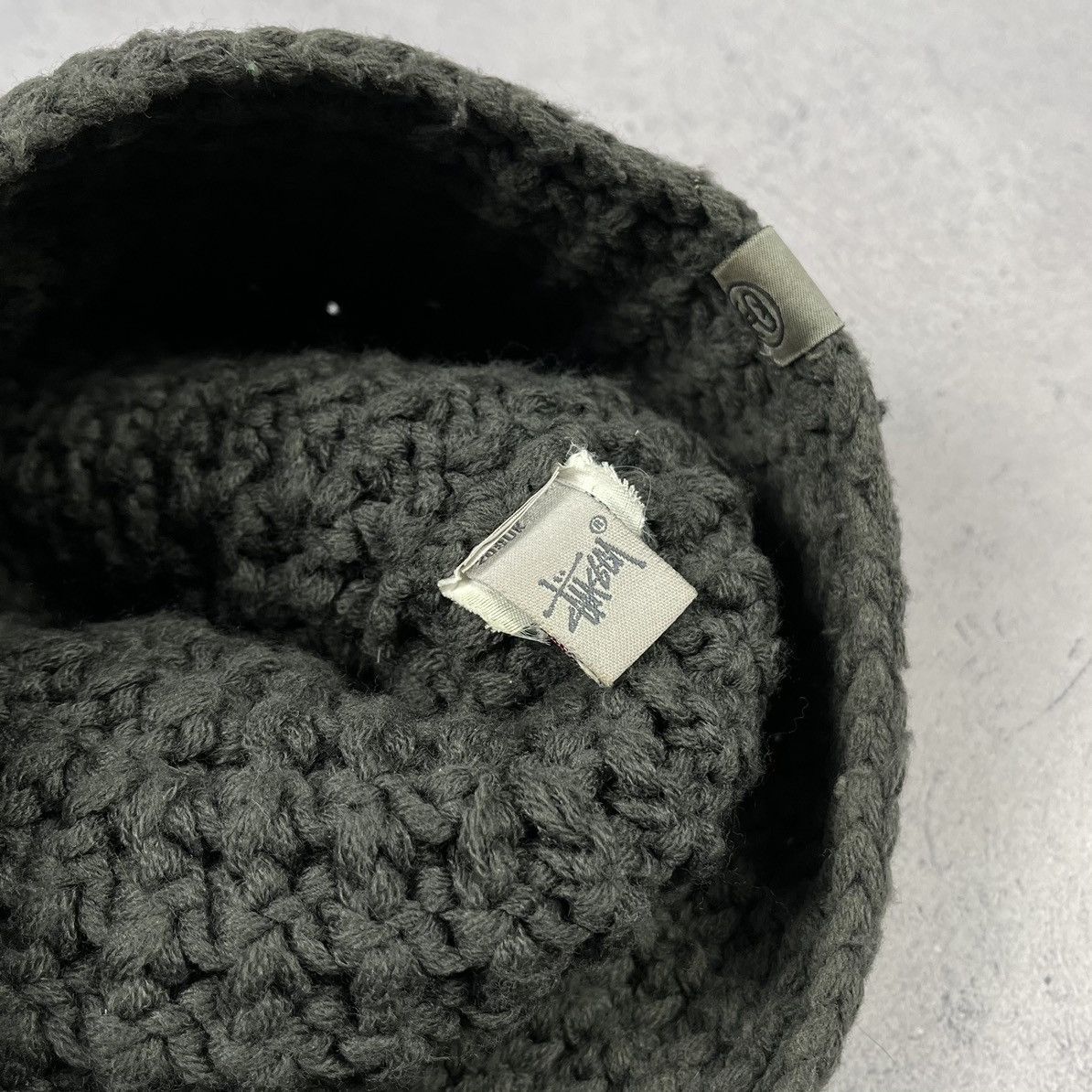 Stussy Vintage Stussy rare y2k knit hat 90’s Size ONE SIZE - 6 Thumbnail