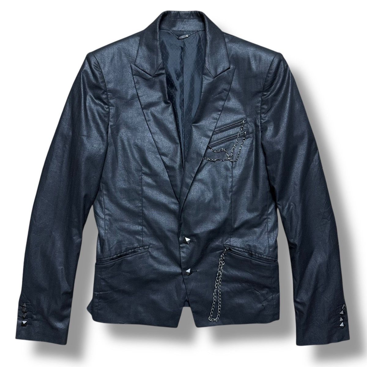 BUFFALO BOBS Buffalo Bobs Waxed Chain Blazer Jacket Size US M / EU 48-50 / 2 - 3 Thumbnail