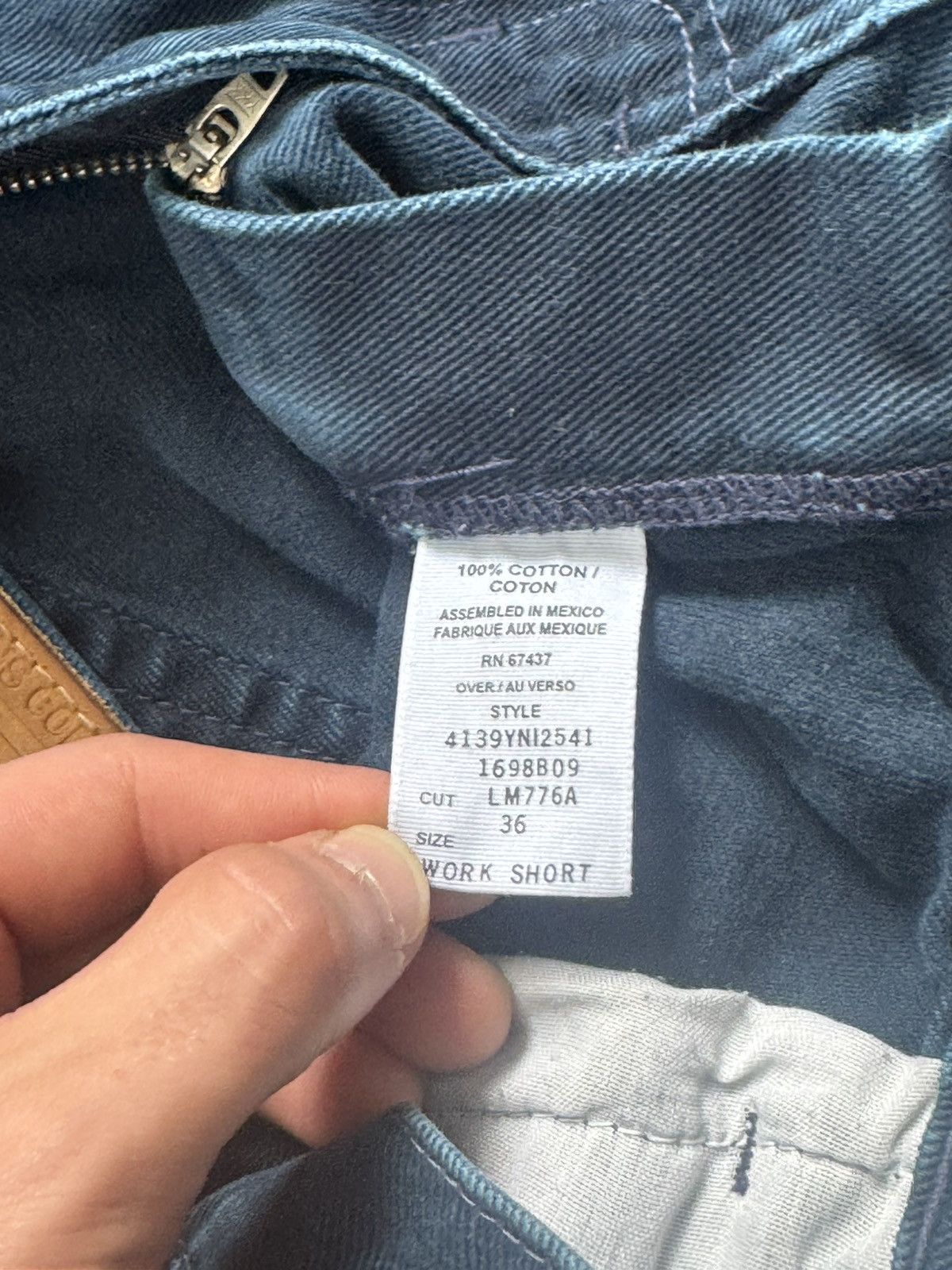 Polo Ralph Lauren Vintage Navy Polo Ralph Lauren Work Short Size US 36 / EU 52 - 5 Thumbnail