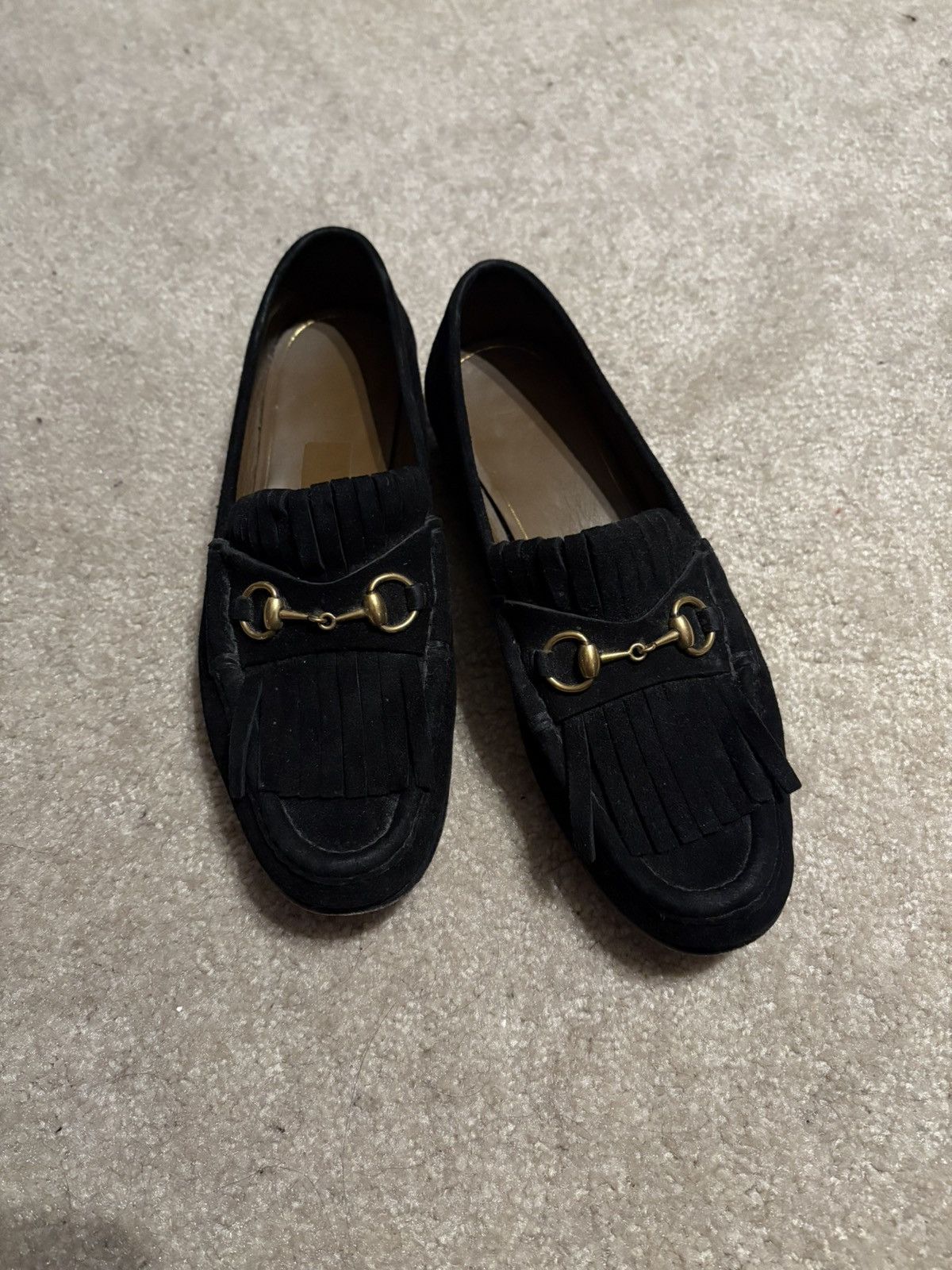 Gucci Gucci Suede Horsebit Loafers Size US 8.5 / IT 38.5 - 2 Thumbnail