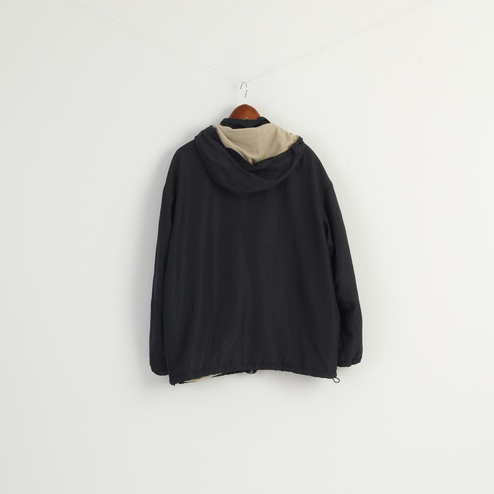 Kappa Kappa Men L Jacket Navy Beige Double Sided 8857 Size US L / EU 52-54 / 3 - 6 Thumbnail